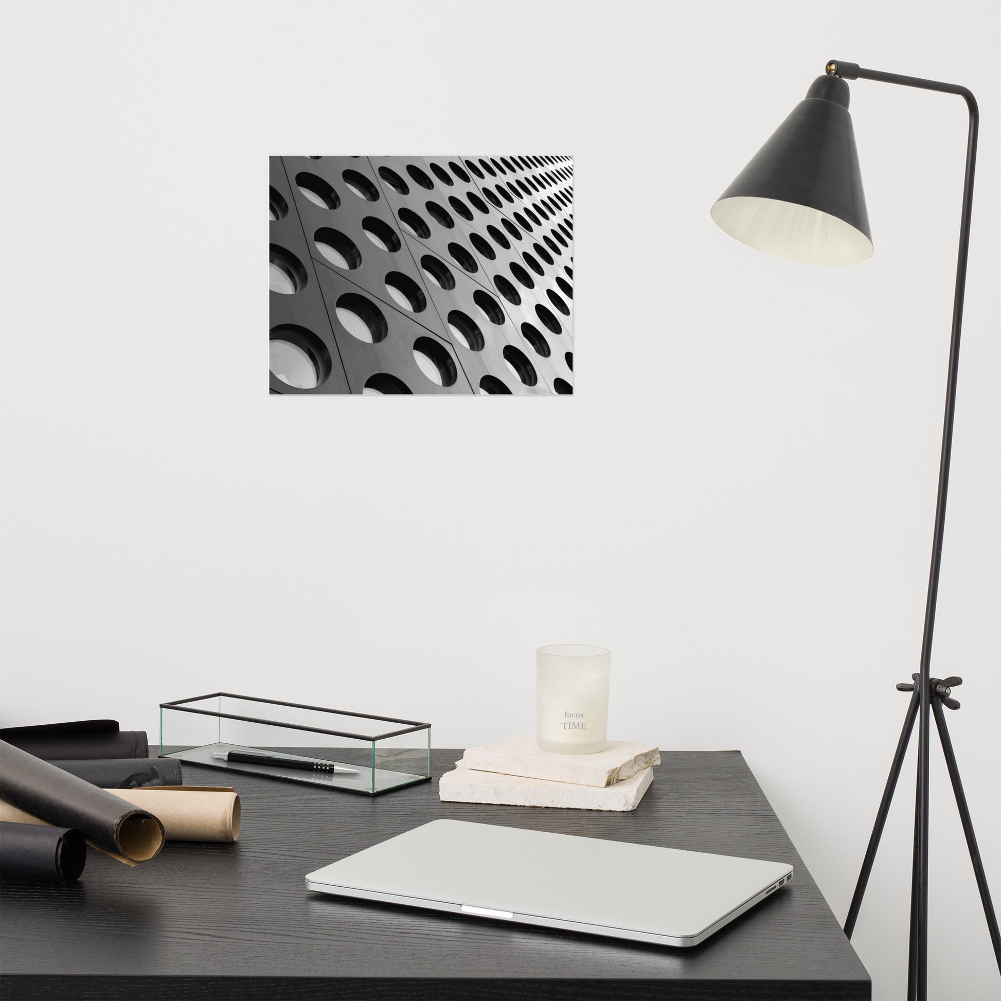 Architectural Art Prints: Binary Rhythm Loose / Unframed Photograph Frameless