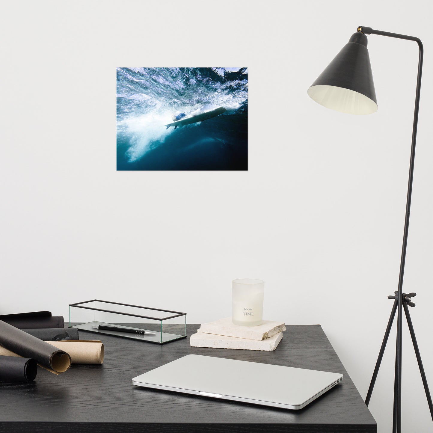 Power and Grace Coastal Lifestyle Abstract Nature Photograph Loose Wall Art Print