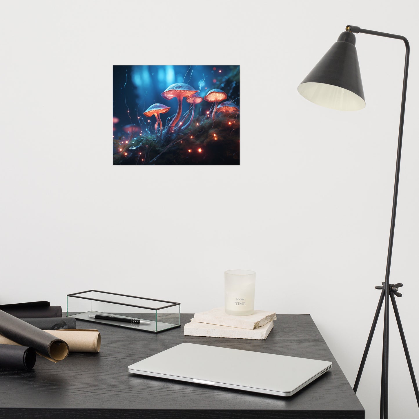 Botanical Wall Decor: "The Light Within" Abstract / Minimal / Modern Loose Art Print