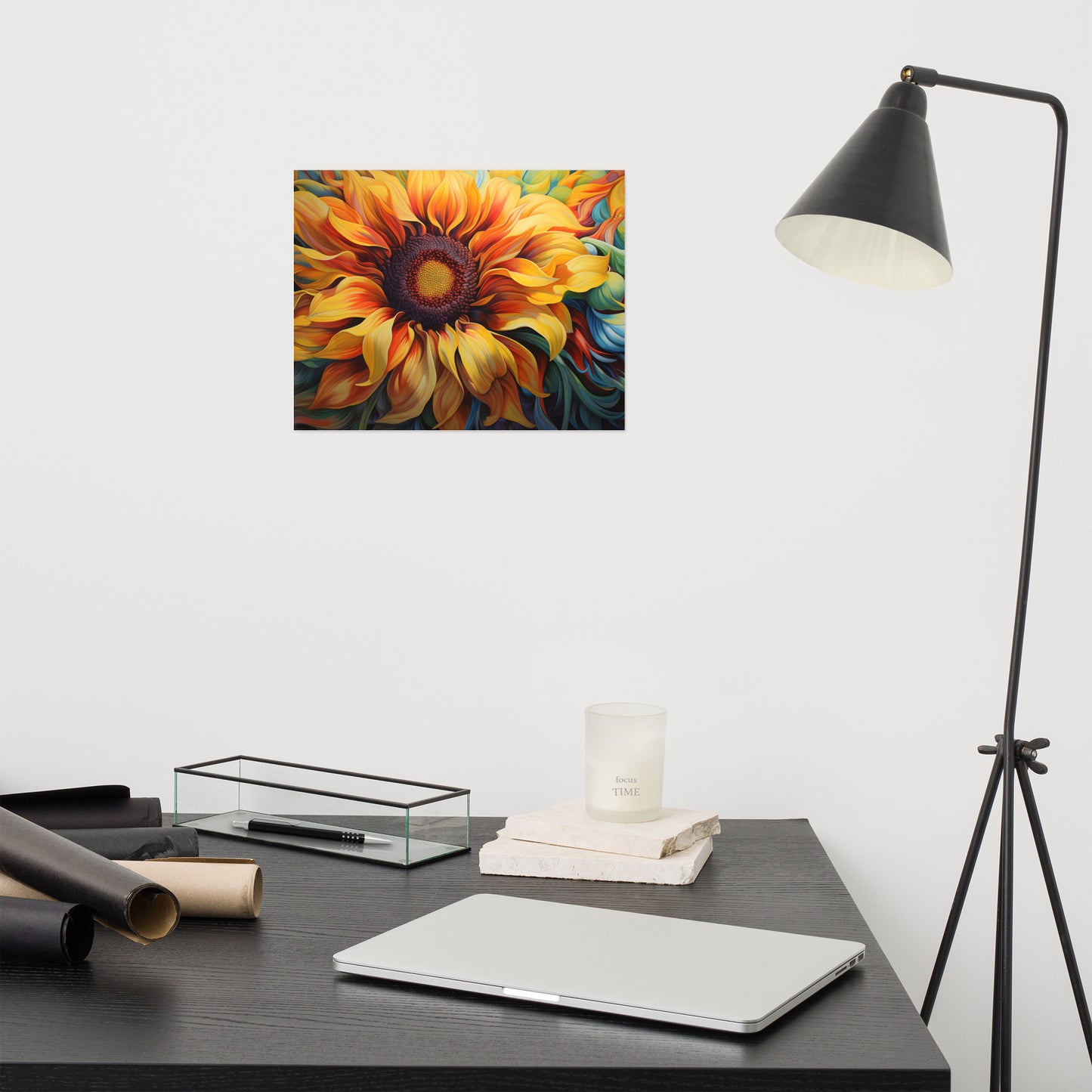 Whispers of Summer Illustration - Digital Artwork Loose Art Print
