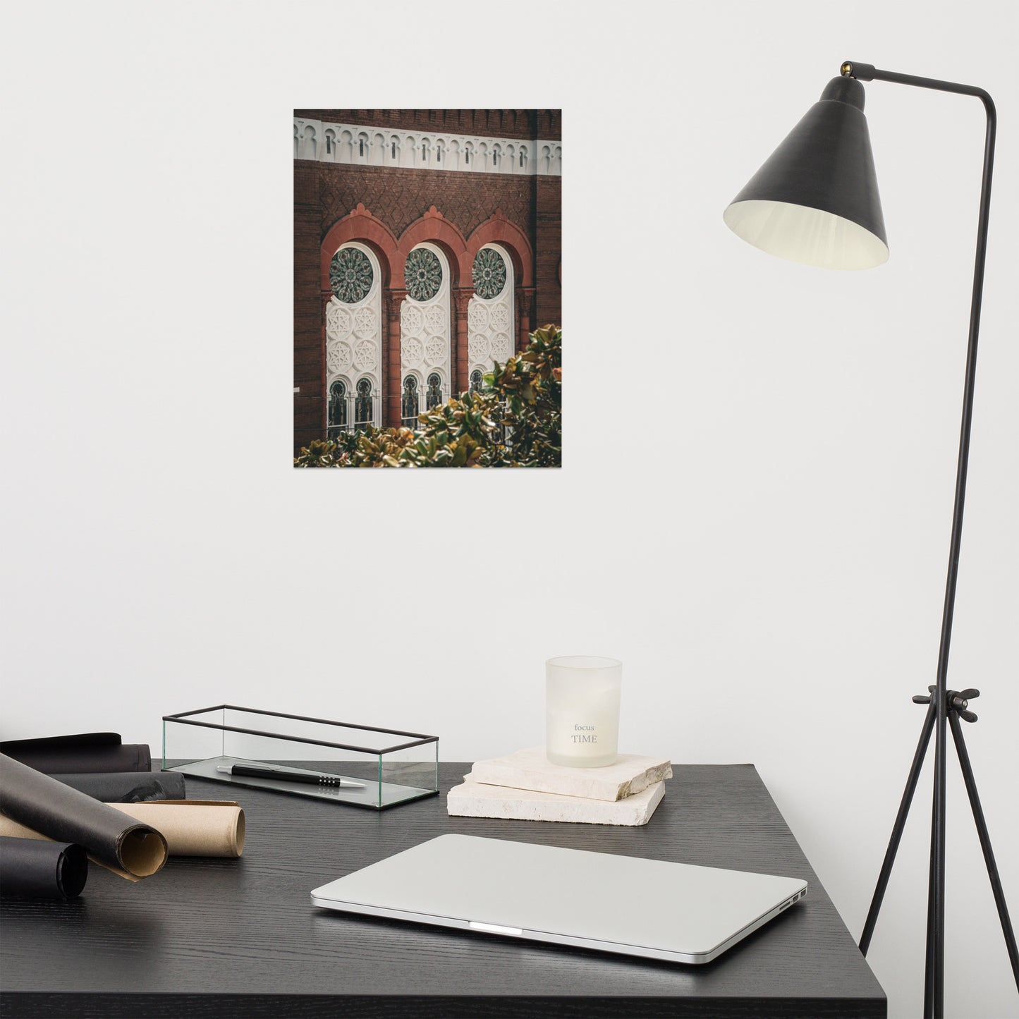 Windows of SCAD Student Center Savannah Ga Architectural Photo Loose Wall Art Print