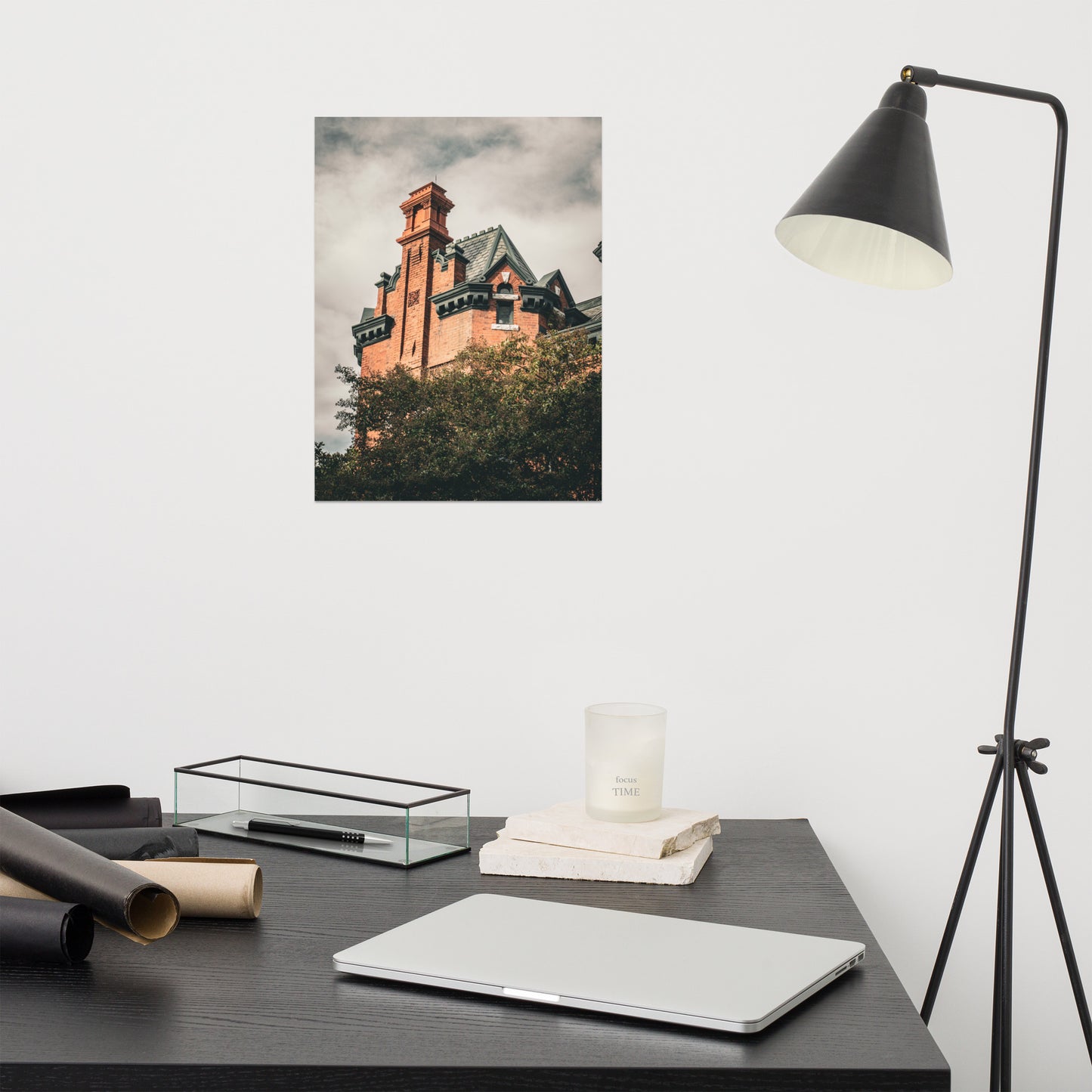 Tiedeman House Savannah Ga Architectural Photo Loose Wall Art Print