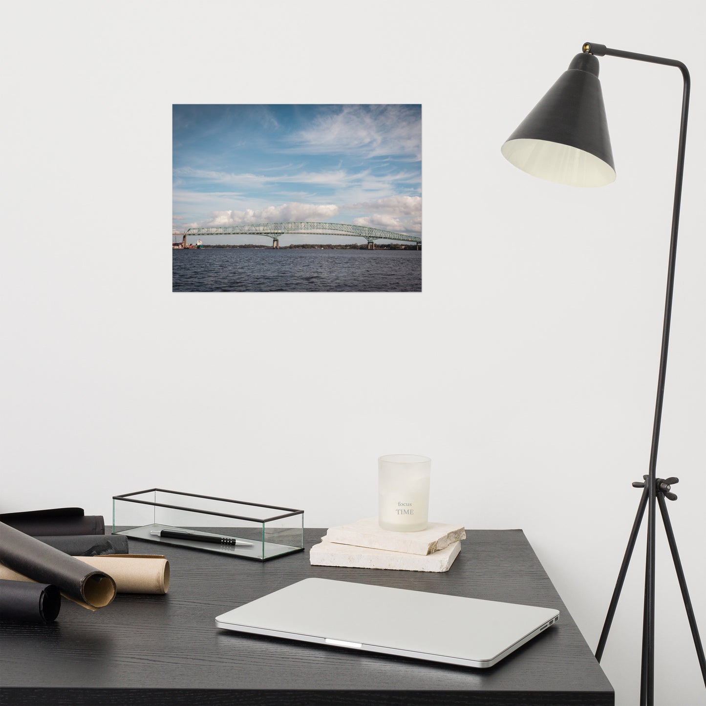Bridges of Jacksonville Florida 2 Landscape Photo - Loose Wall Art Print