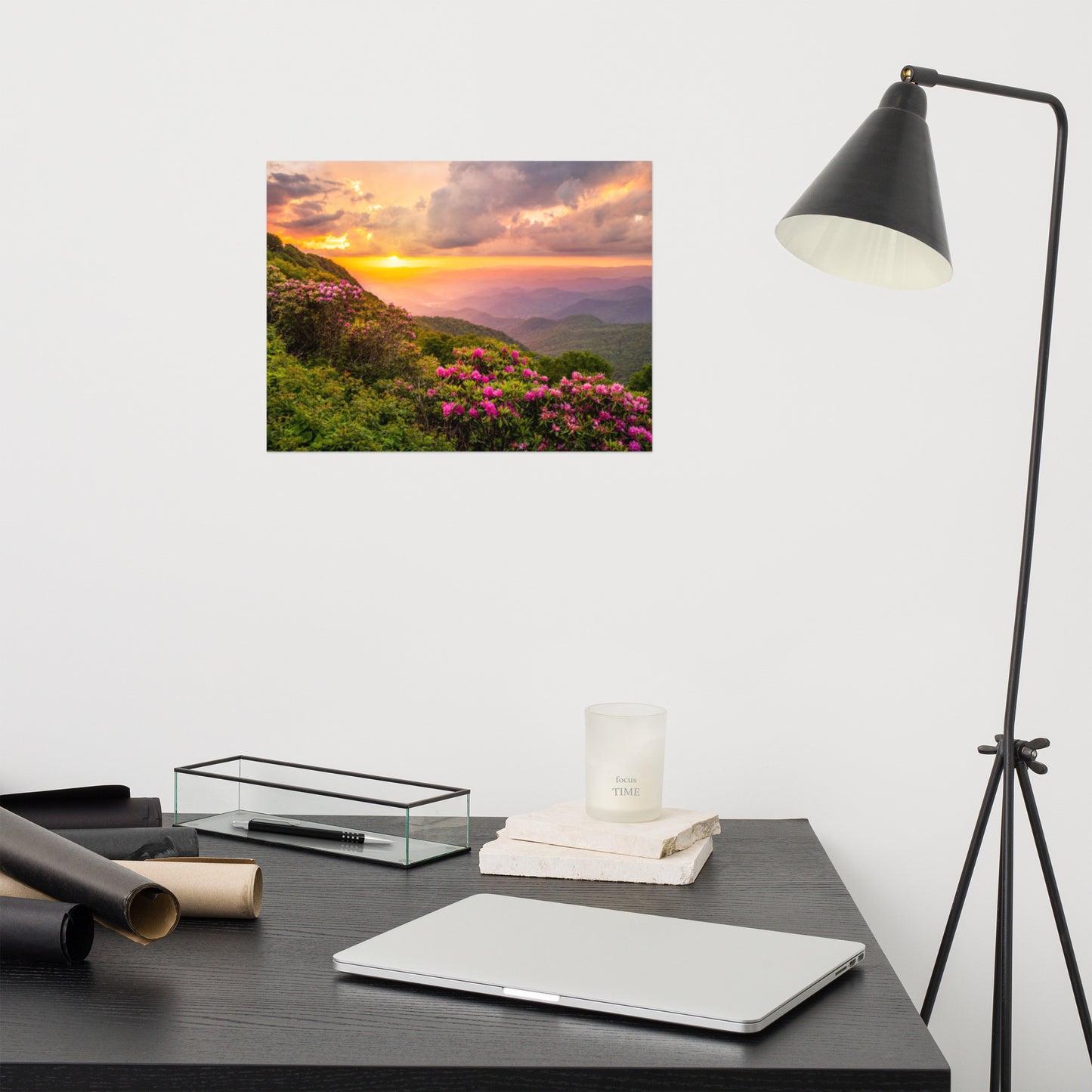 Close of the Day Landscape Photograph Loose Wall Art Print