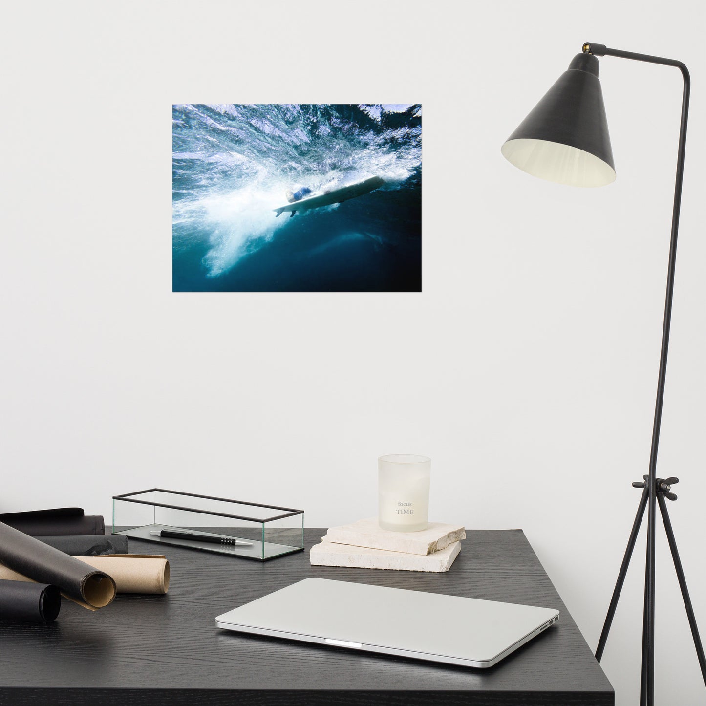 Power and Grace Coastal Lifestyle Abstract Nature Photograph Loose Wall Art Print