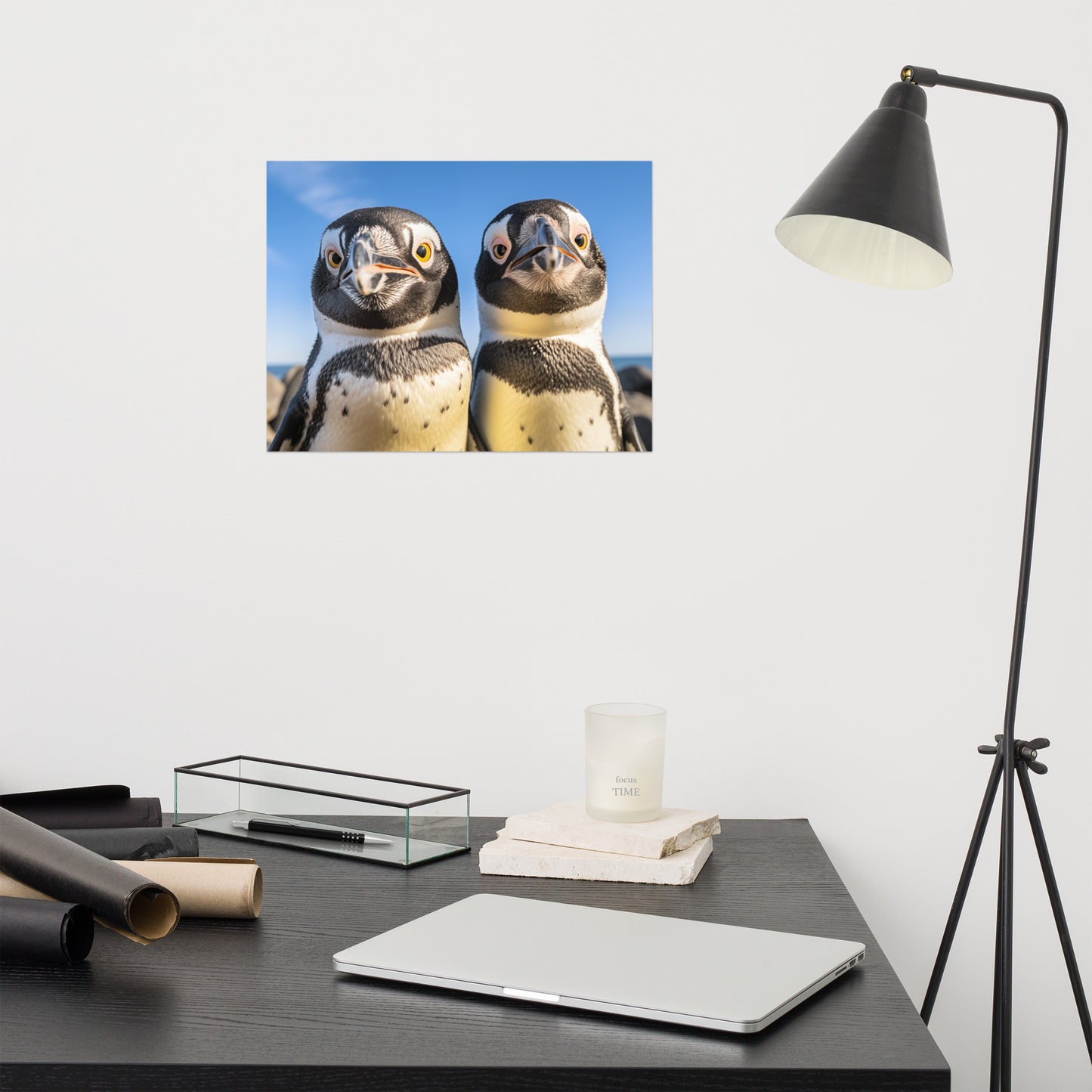 Best Buds Photorealism Painting - Digital Artwork Loose Art Print