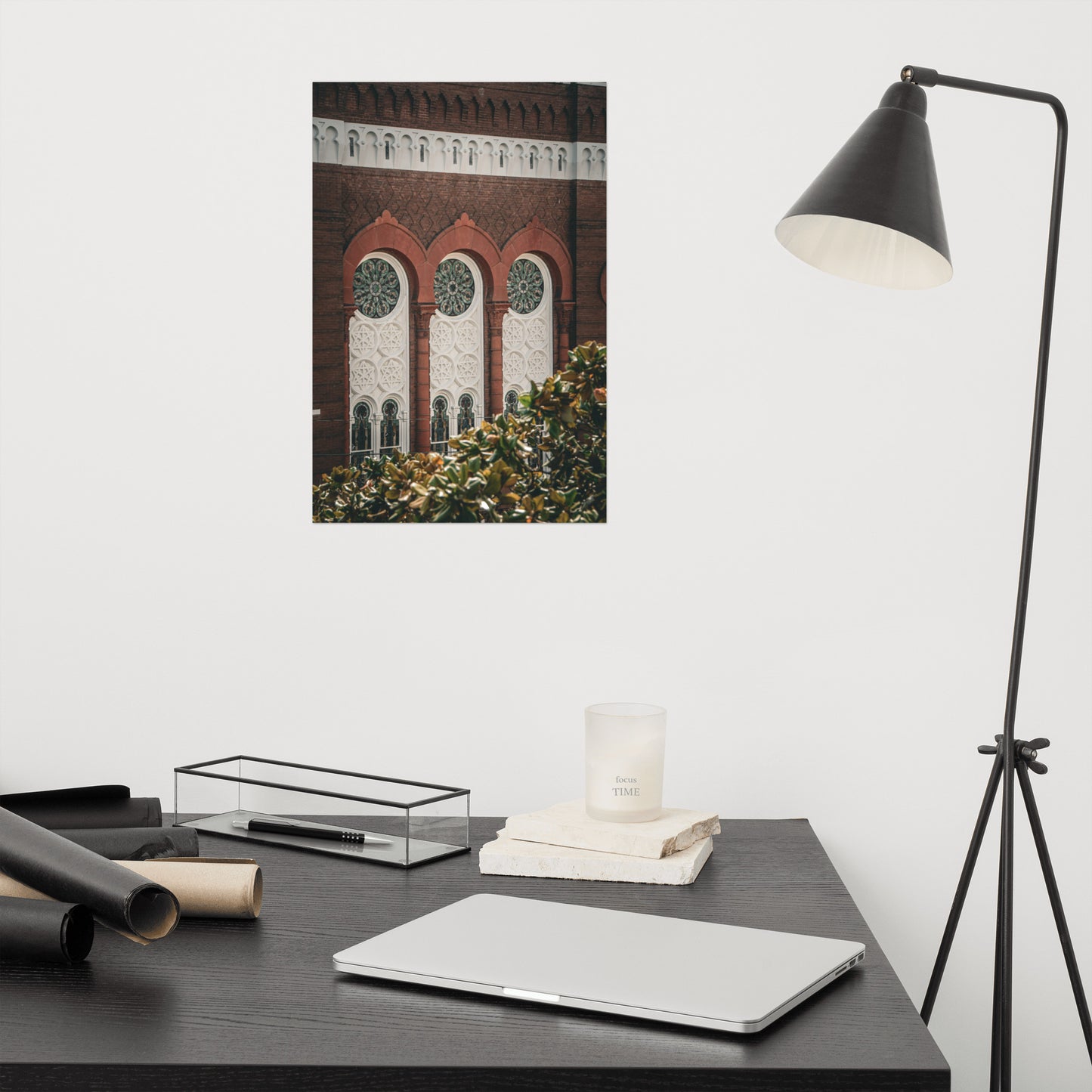 Windows of SCAD Student Center Savannah Ga Architectural Photo Loose Wall Art Print