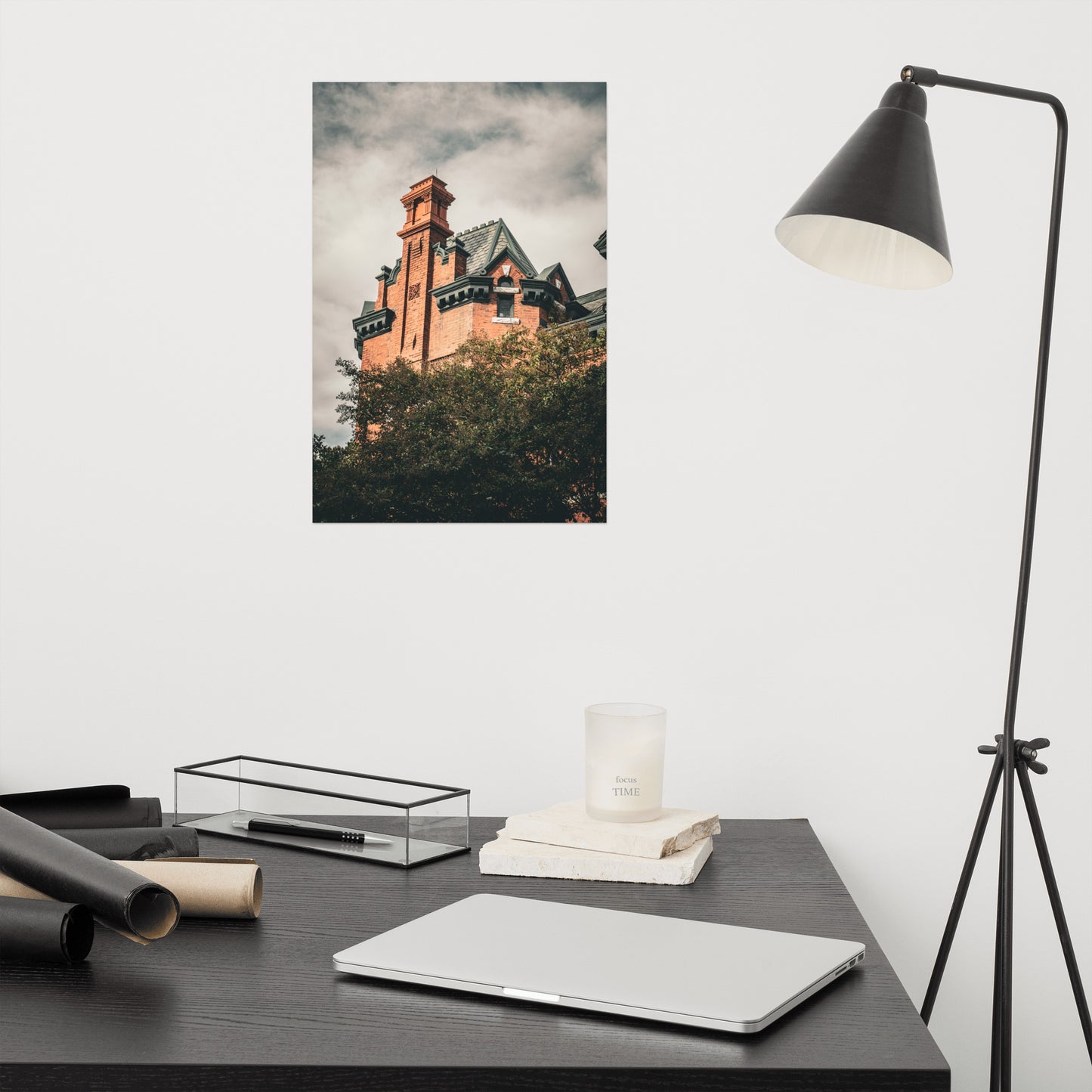 Tiedeman House Savannah Ga Architectural Photo Loose Wall Art Print