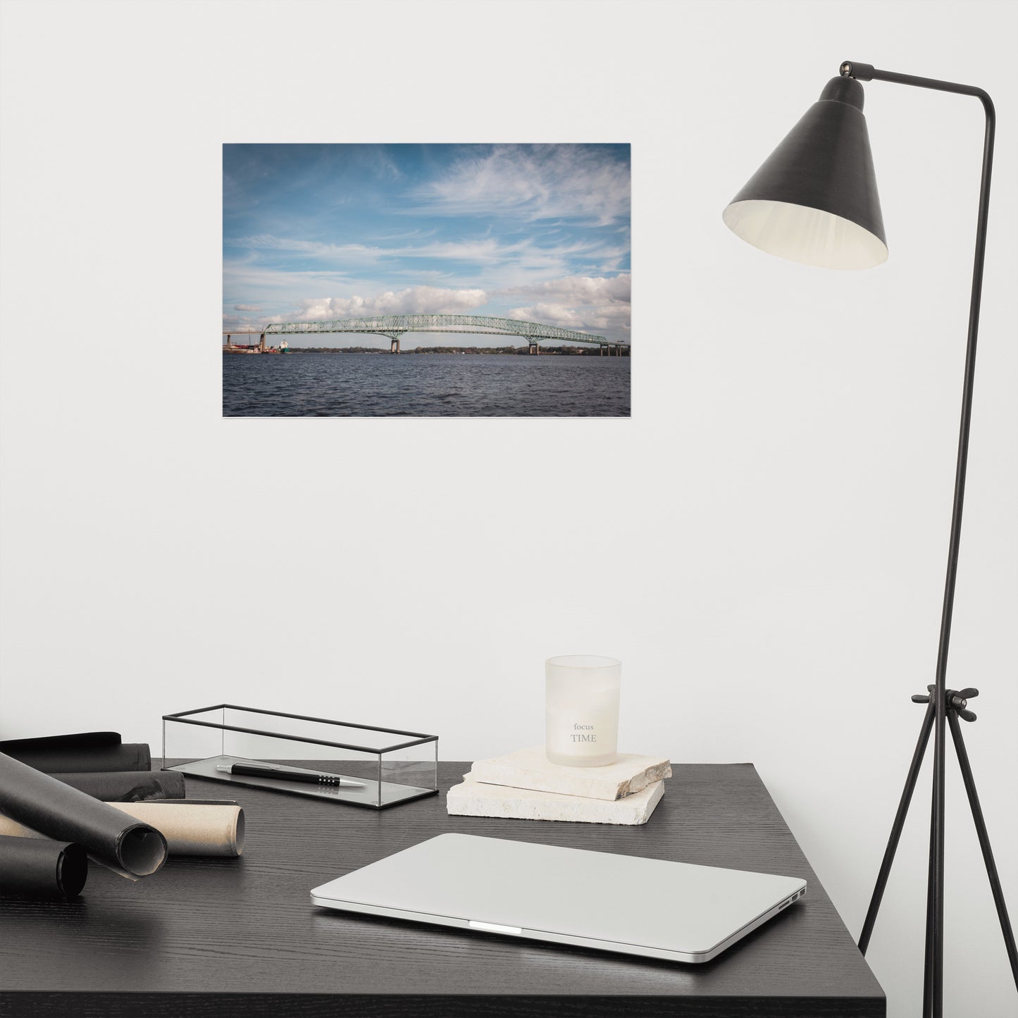 Bridges of Jacksonville Florida 2 Landscape Photo - Loose Wall Art Print