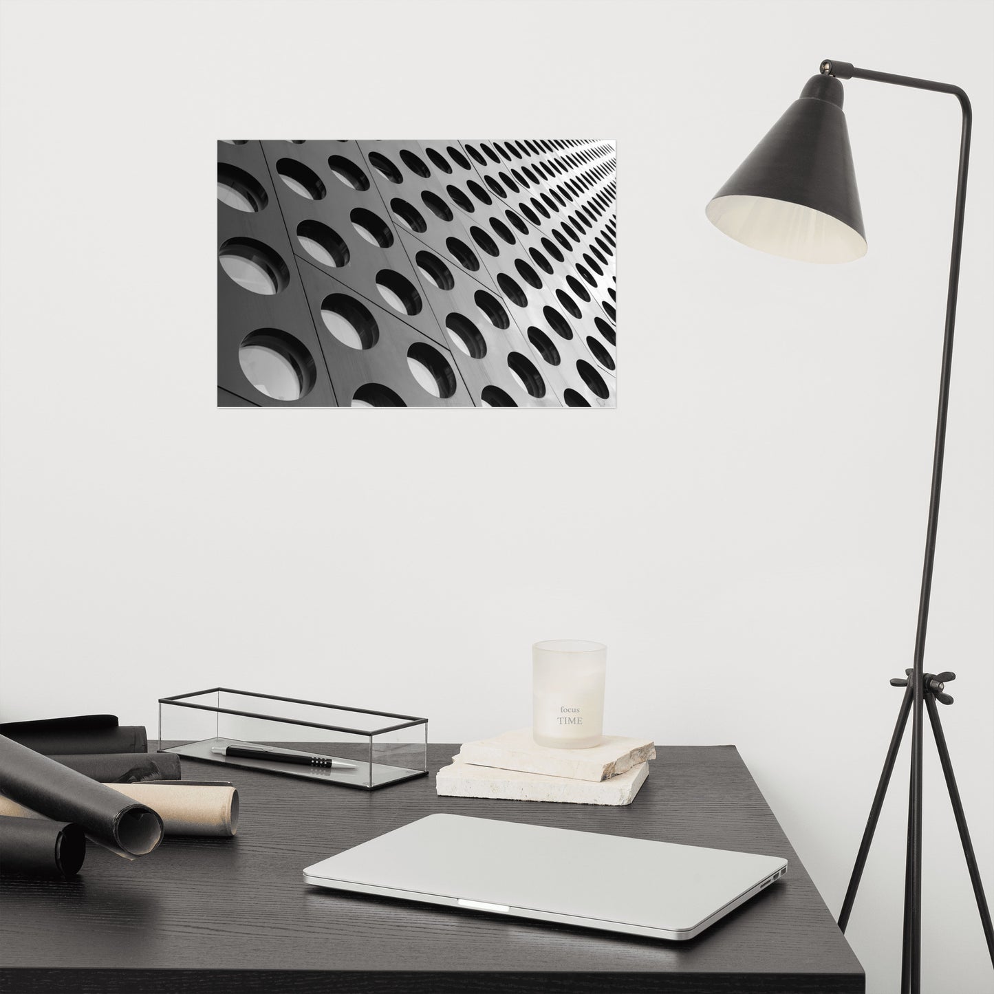 Architectural Art Prints: Binary Rhythm Loose / Unframed Photograph Frameless