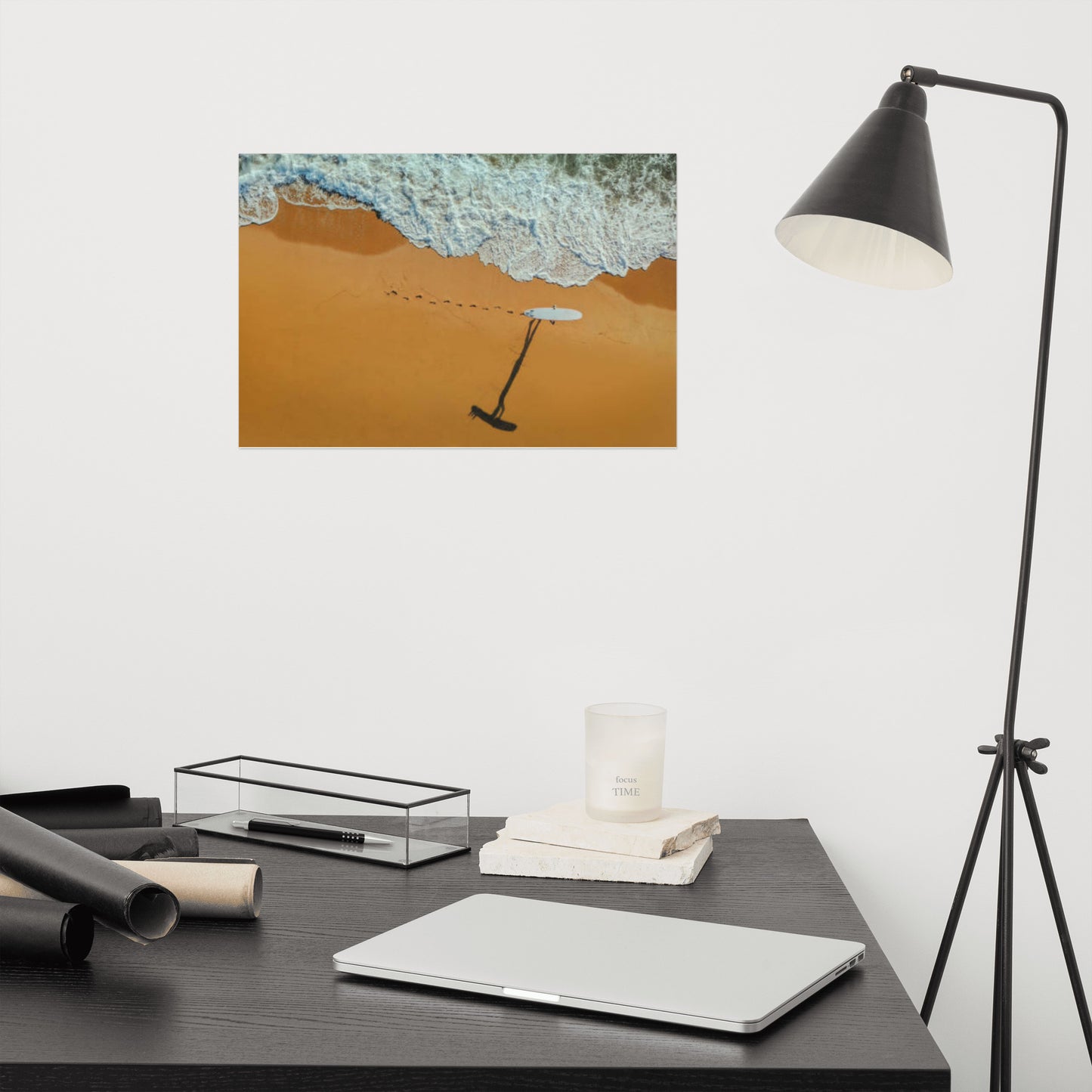 Solitude & Serenity Coastal Lifestyle Minimal Nature Photograph Loose Wall Art Print