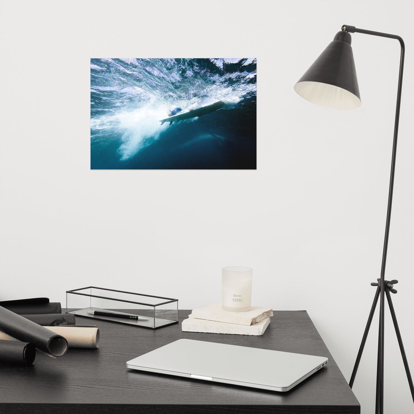 Power and Grace Coastal Lifestyle Abstract Nature Photograph Loose Wall Art Print