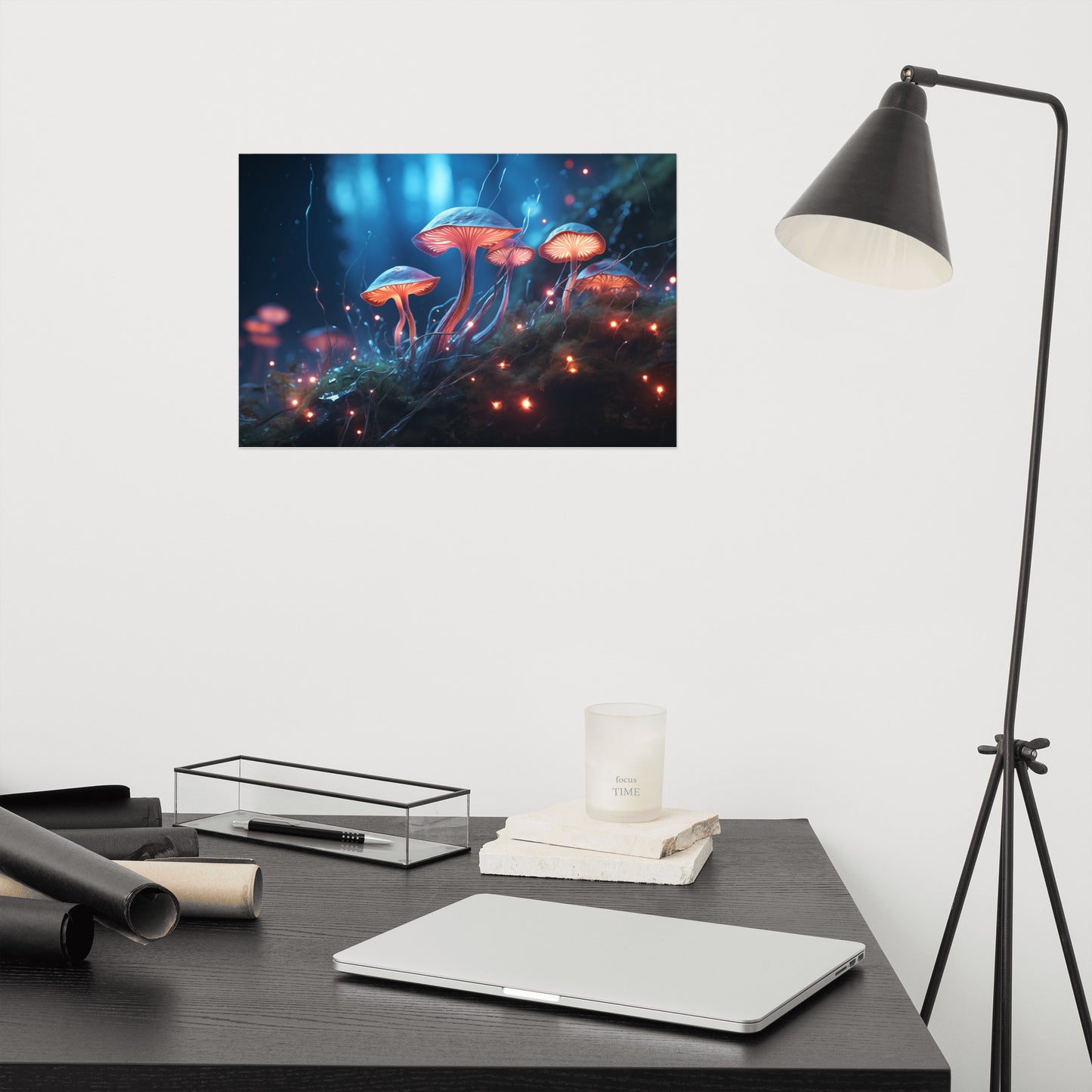 Botanical Wall Decor: "The Light Within" Abstract / Minimal / Modern Loose Art Print