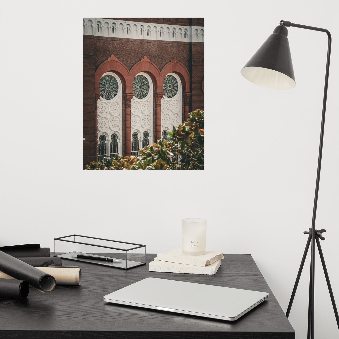 Windows of SCAD Student Center Savannah Ga Architectural Photo Loose Wall Art Print