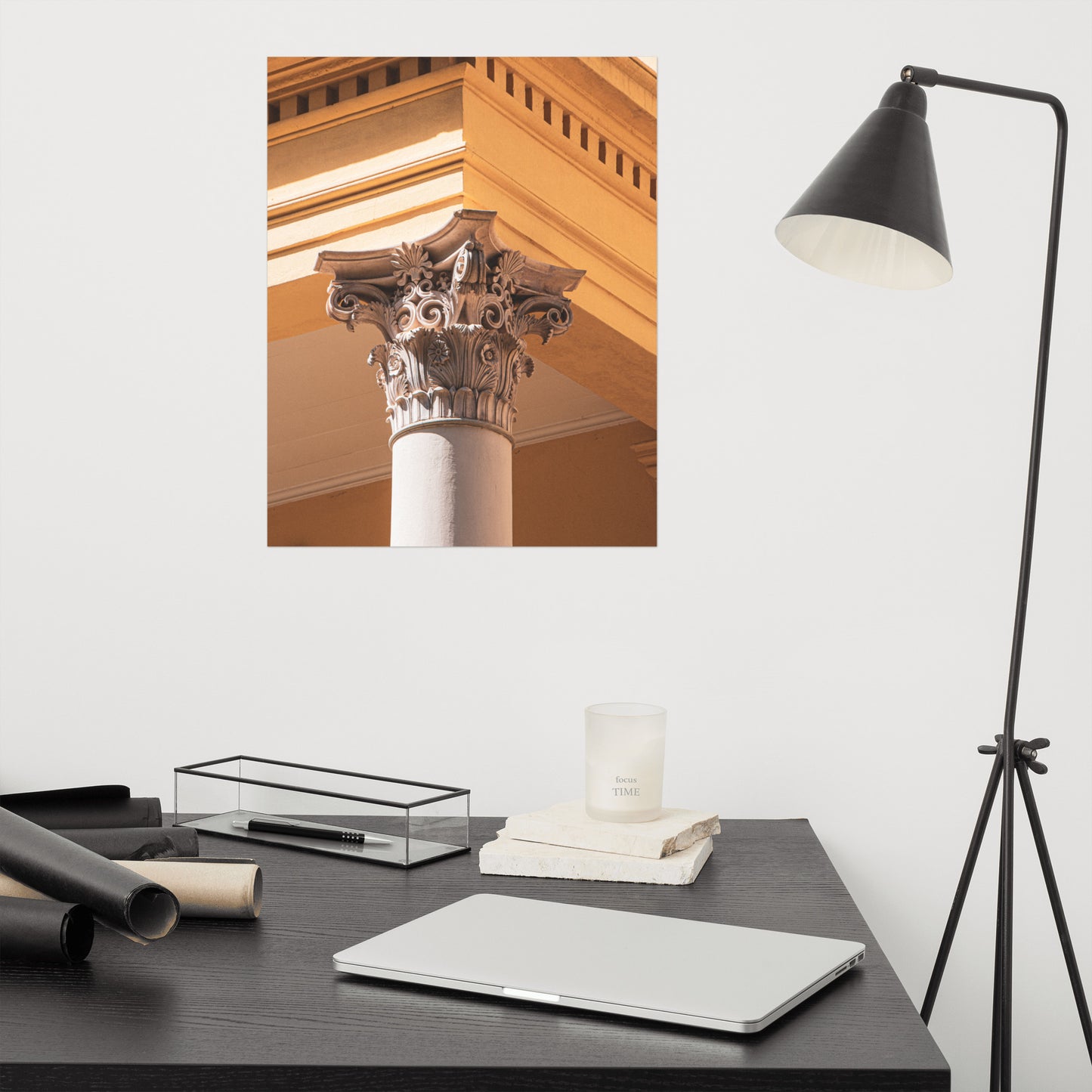 Telfair Academy Museums Corinthian Column Savannah Ga Architectural Photo Loose Wall Art Print