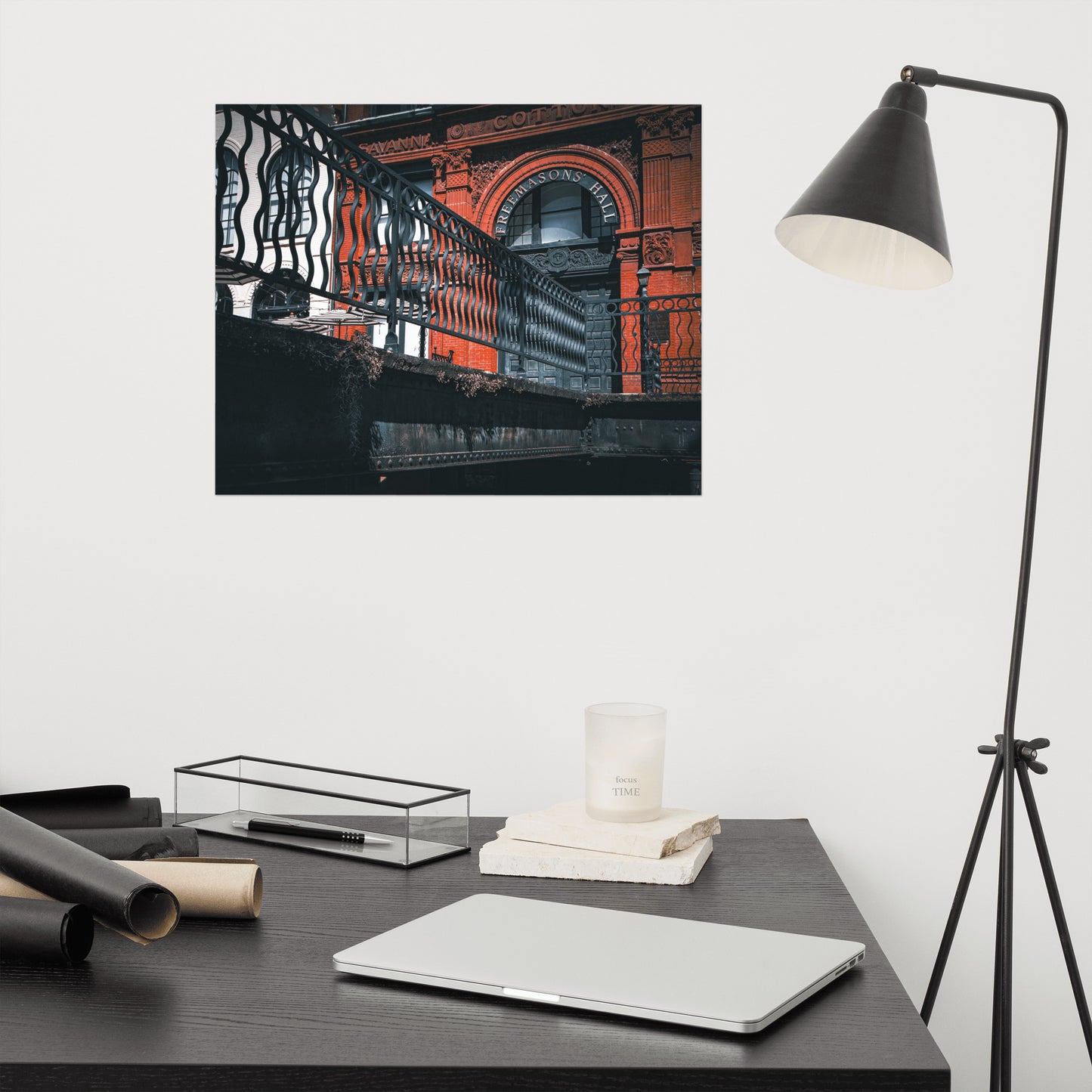 Savannah Cotton Exchange Freemasons' Hall Architectural Photo Loose Wall Art Print