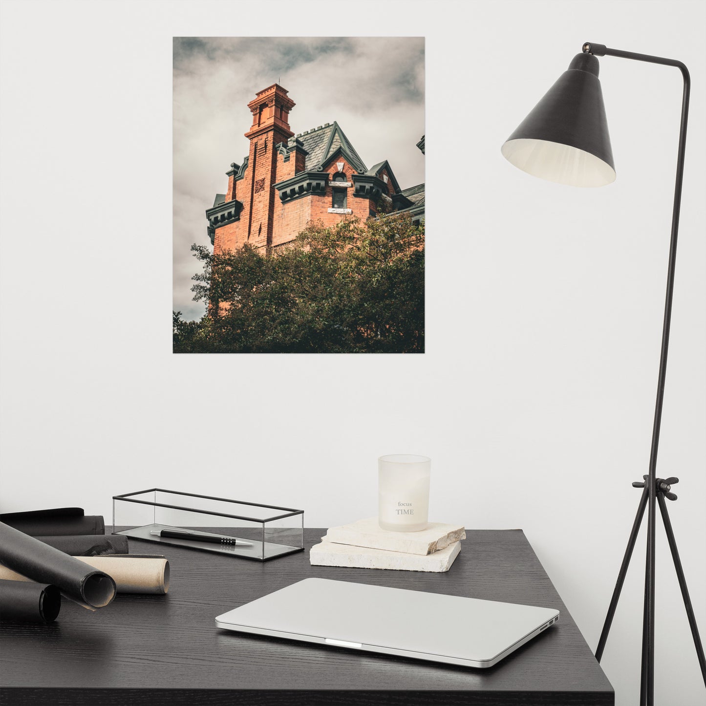 Tiedeman House Savannah Ga Architectural Photo Loose Wall Art Print