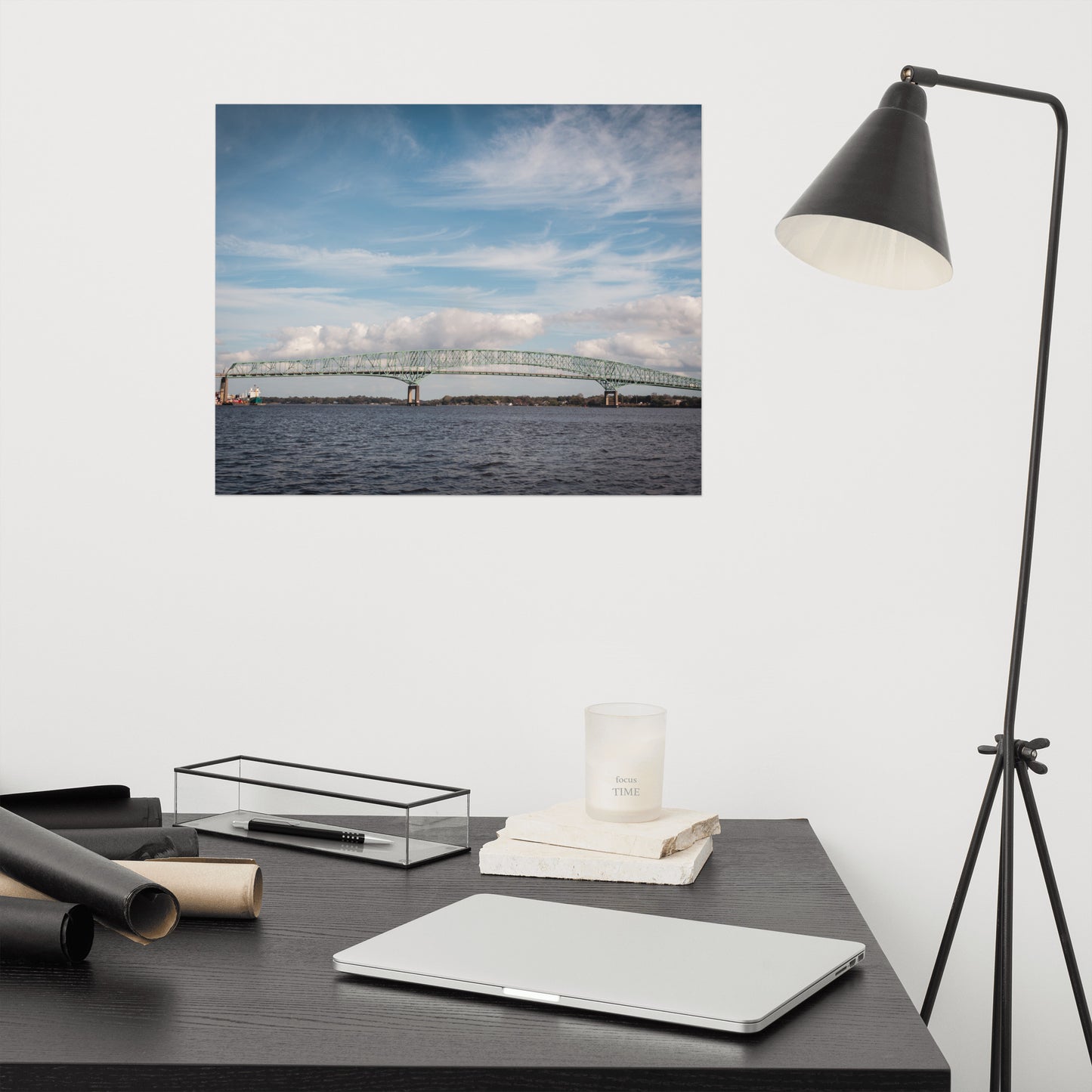Bridges of Jacksonville Florida 2 Landscape Photo - Loose Wall Art Print