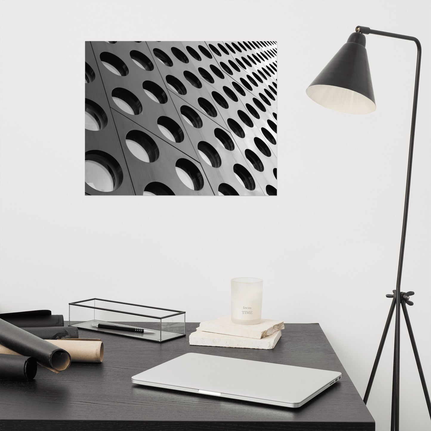 Architectural Art Prints: Binary Rhythm Loose / Unframed Photograph Frameless