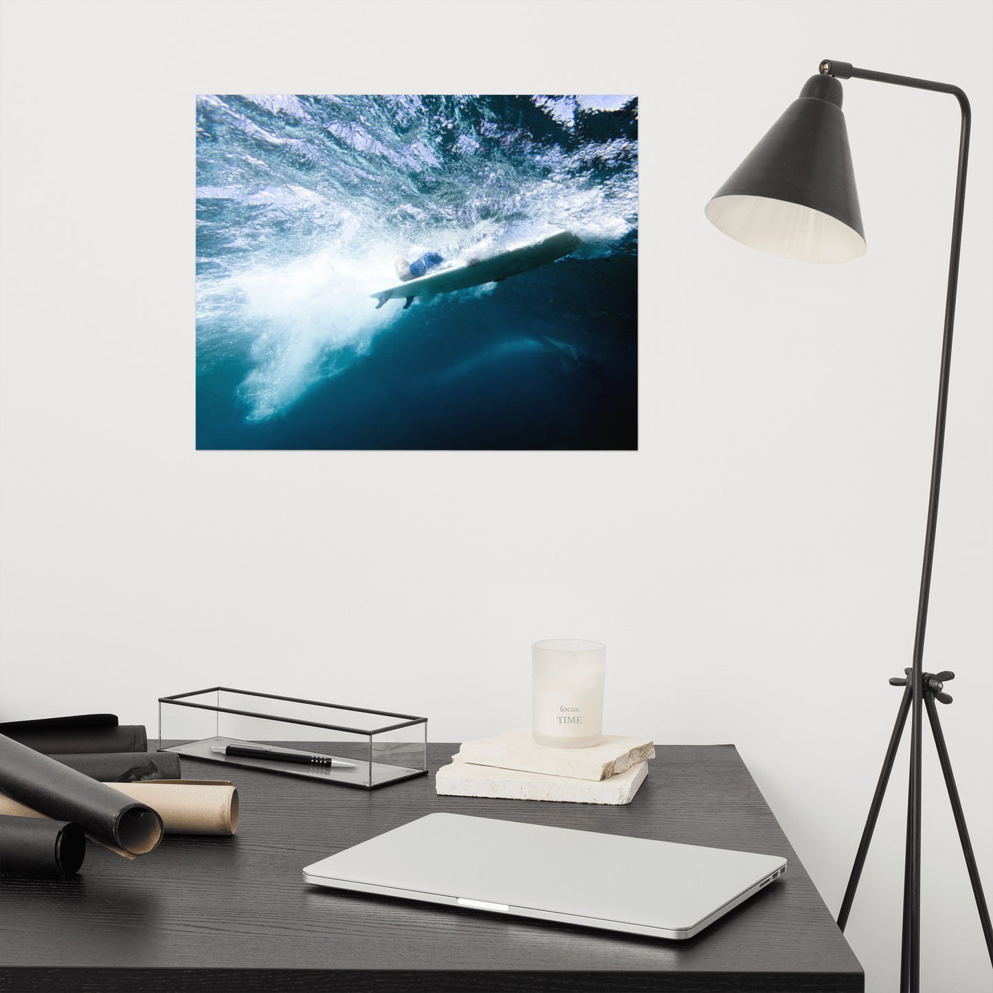 Power and Grace Coastal Lifestyle Abstract Nature Photograph Loose Wall Art Print