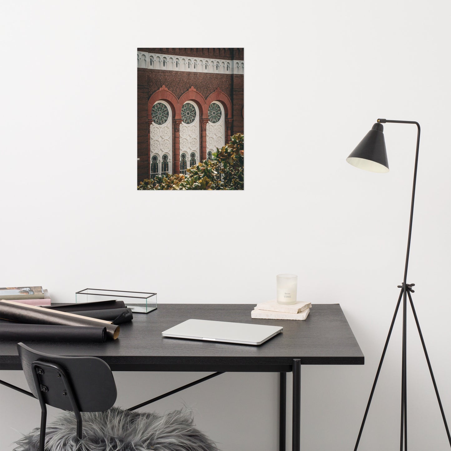 Windows of SCAD Student Center Savannah Ga Architectural Photo Loose Wall Art Print