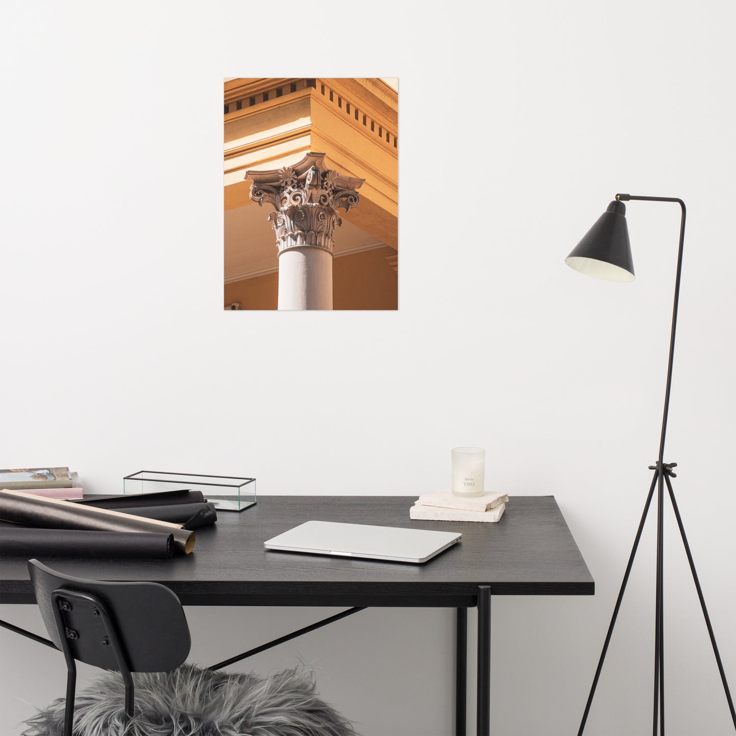 Telfair Academy Museums Corinthian Column Savannah Ga Architectural Photo Loose Wall Art Print