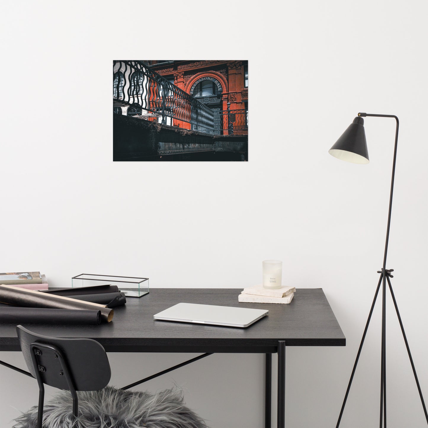Savannah Cotton Exchange Freemasons' Hall Architectural Photo Loose Wall Art Print
