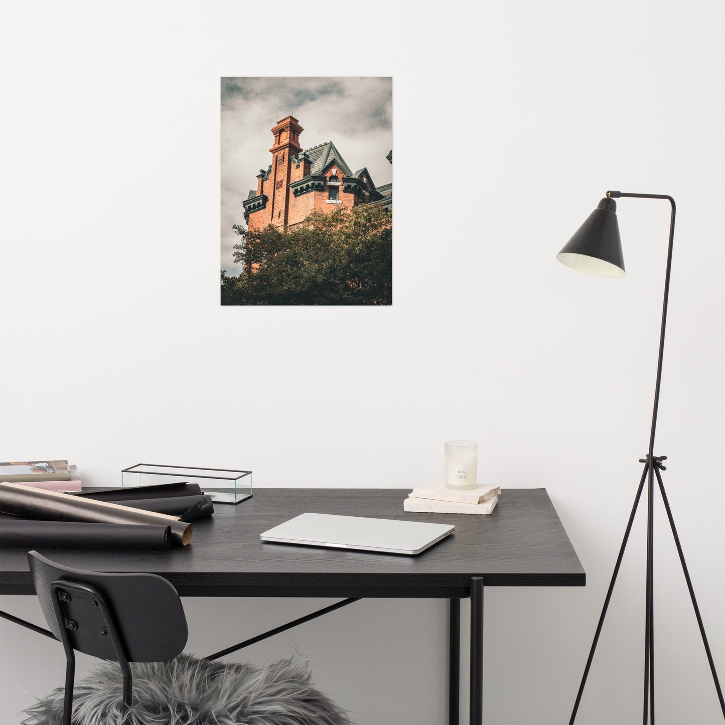 Tiedeman House Savannah Ga Architectural Photo Loose Wall Art Print