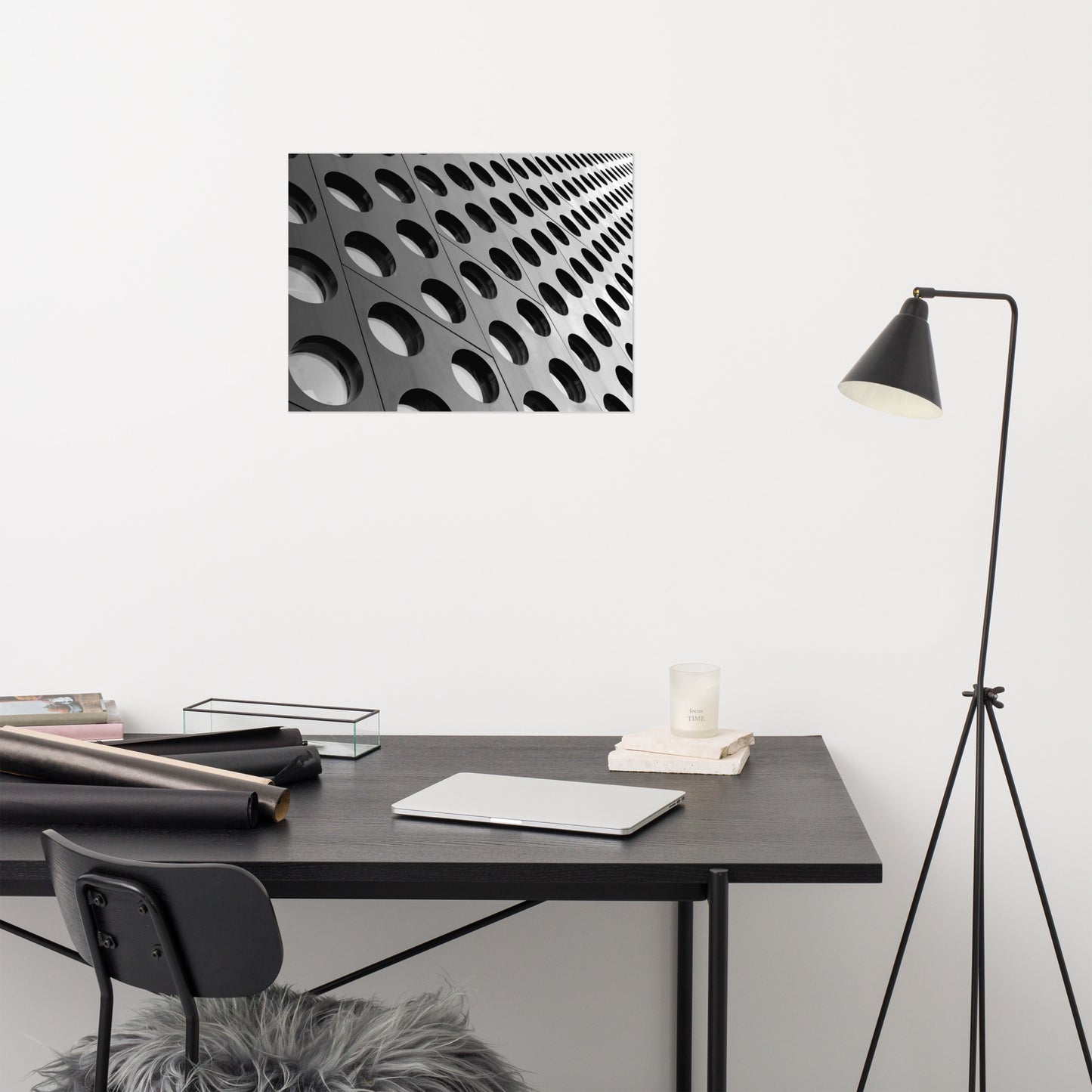 Architectural Art Prints: Binary Rhythm Loose / Unframed Photograph Frameless