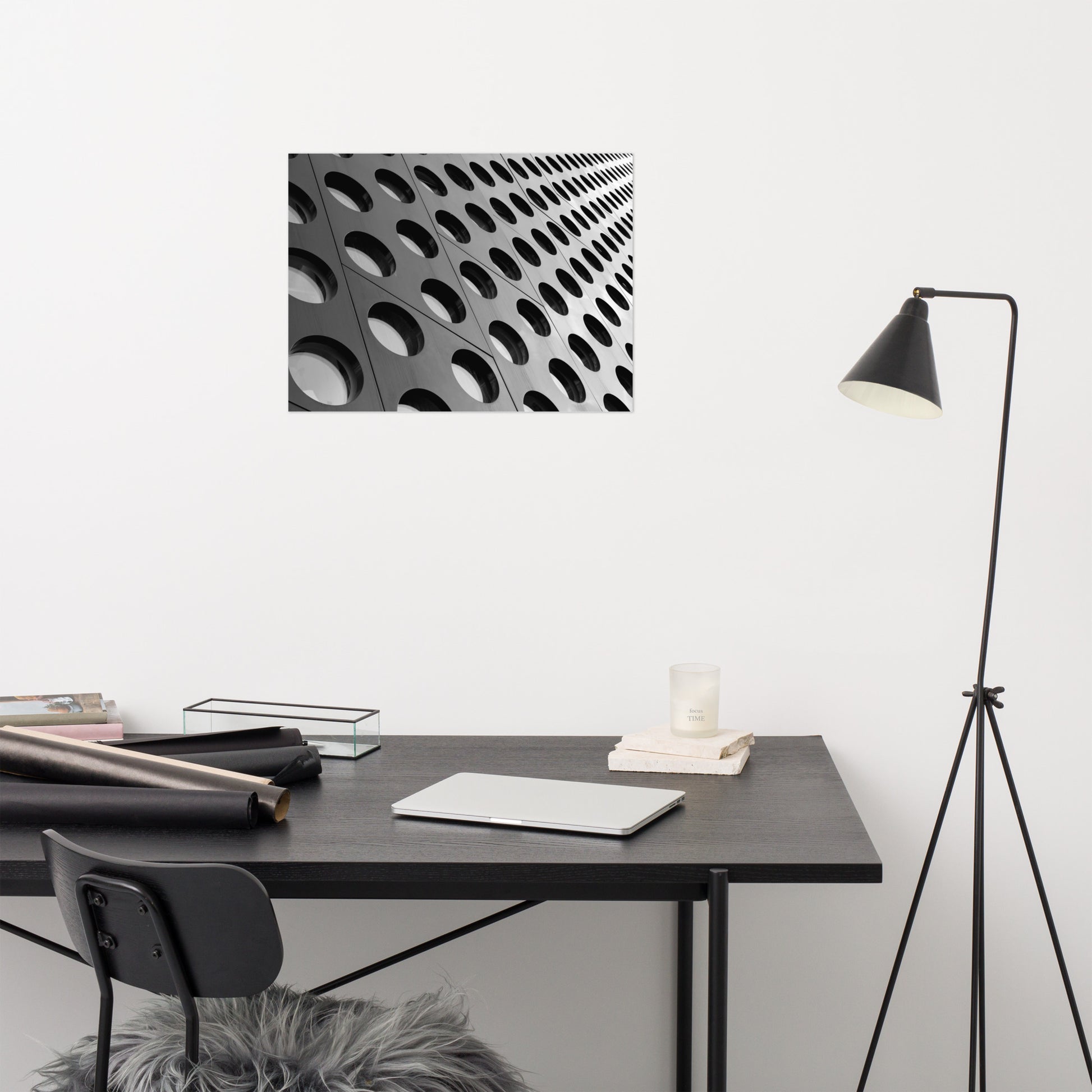 Architectural Art Prints: Binary Rhythm Loose / Unframed Photograph Frameless