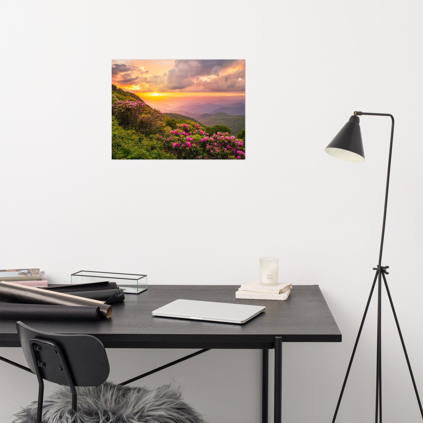 Close of the Day Landscape Photograph Loose Wall Art Print