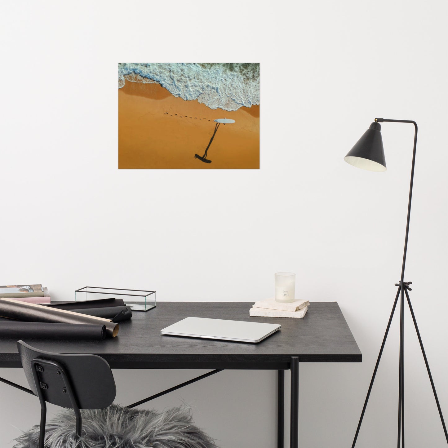 Solitude & Serenity Coastal Lifestyle Minimal Nature Photograph Loose Wall Art Print