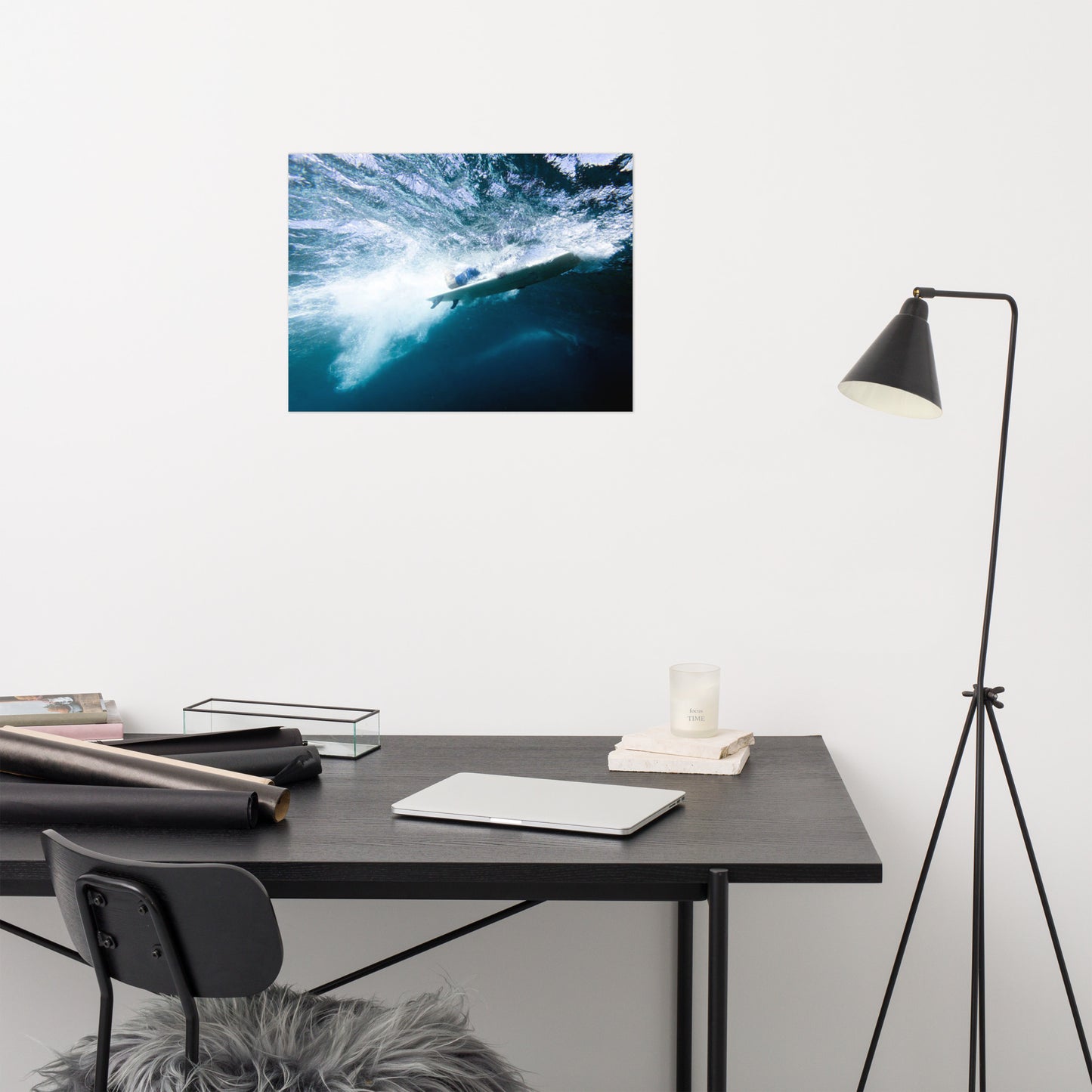 Power and Grace Coastal Lifestyle Abstract Nature Photograph Loose Wall Art Print