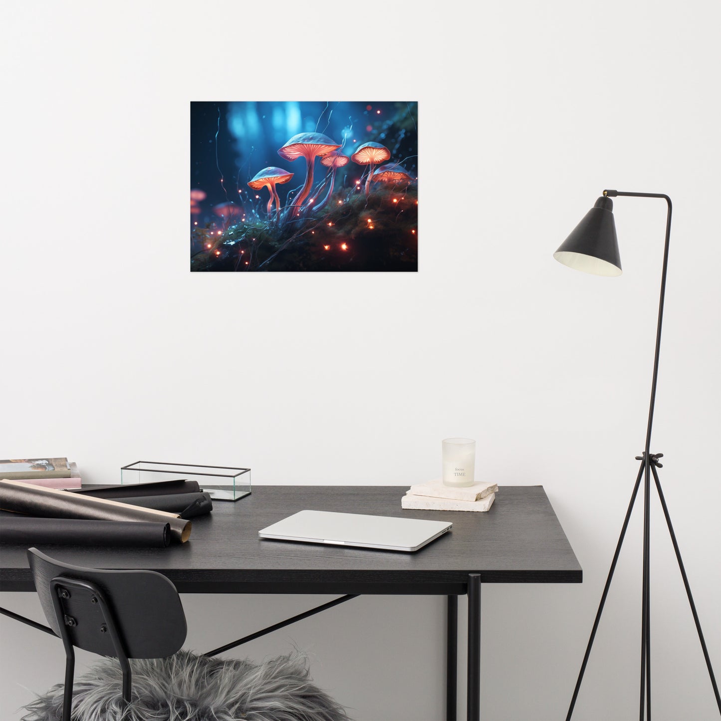 Botanical Wall Decor: "The Light Within" Abstract / Minimal / Modern Loose Art Print