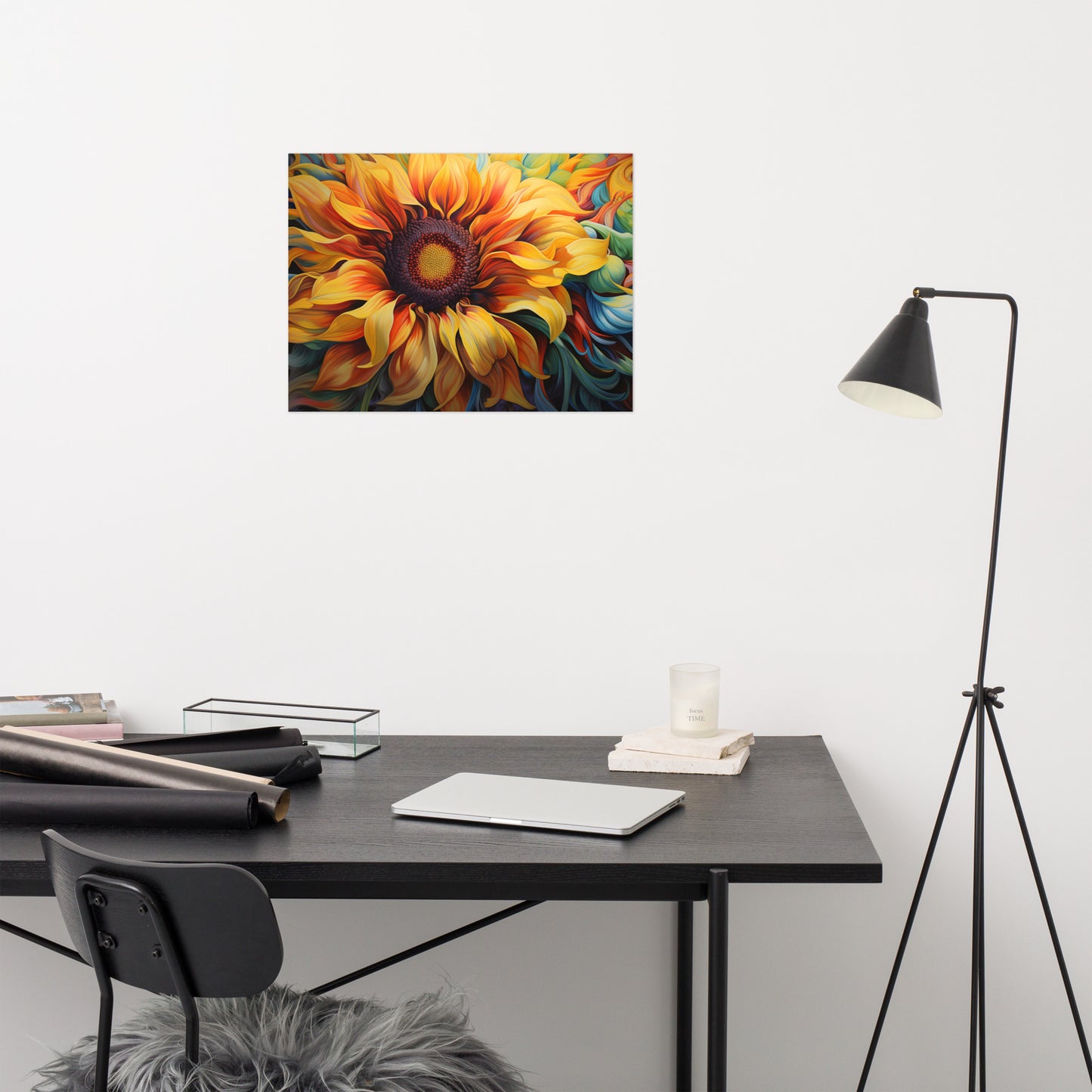 Whispers of Summer Illustration - Digital Artwork Loose Art Print