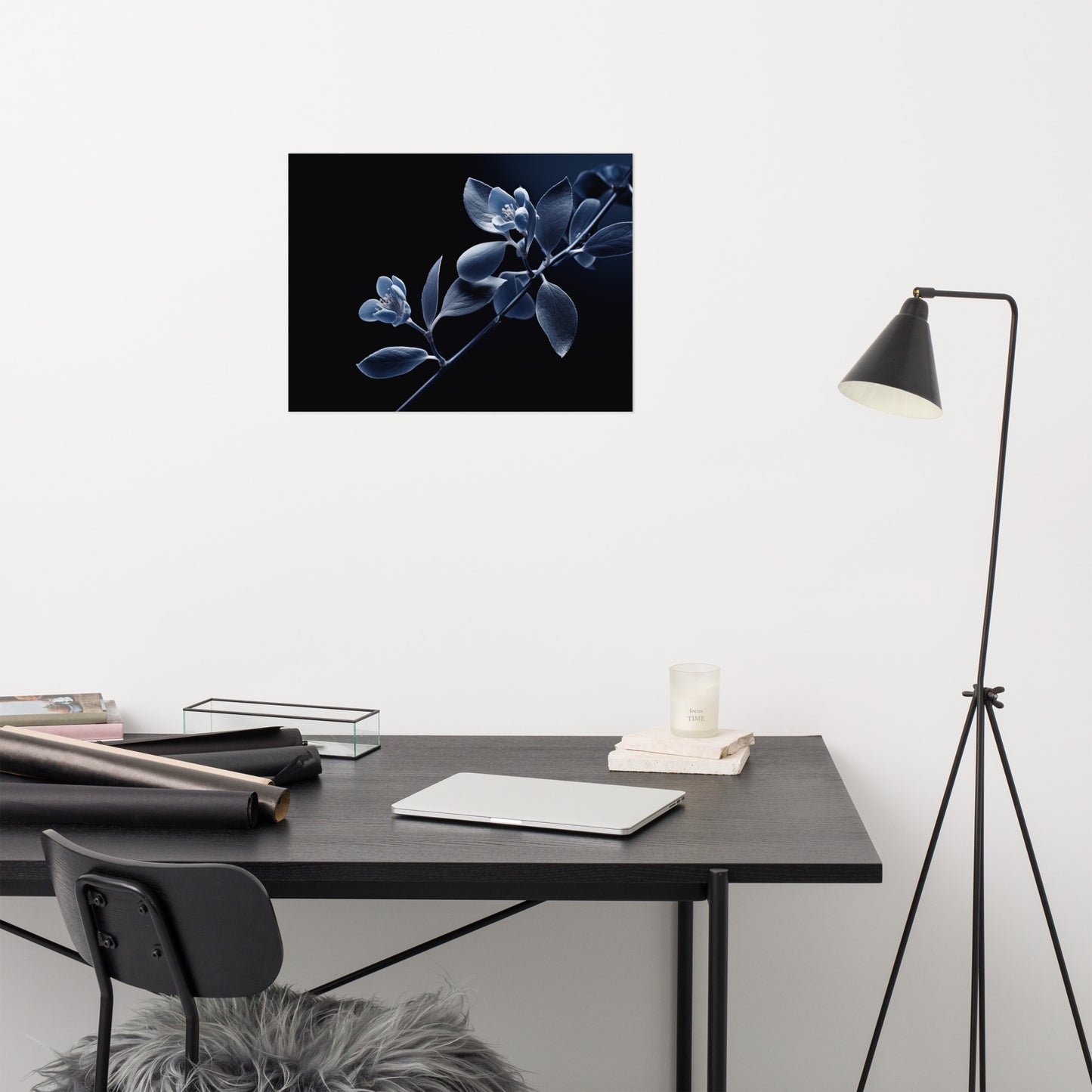 Floral Fantasy Realism Painting Digital Artwork Loose Art Print