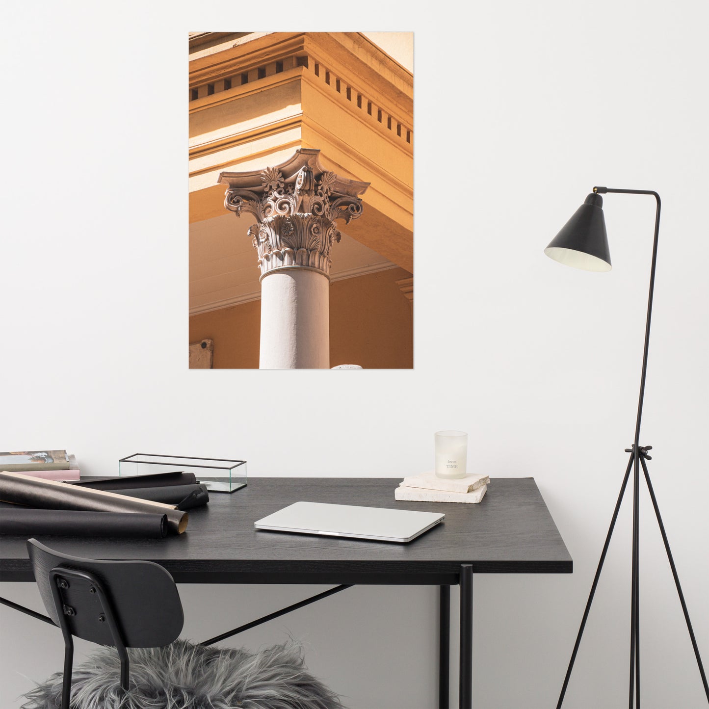 Telfair Academy Museums Corinthian Column Savannah Ga Architectural Photo Loose Wall Art Print