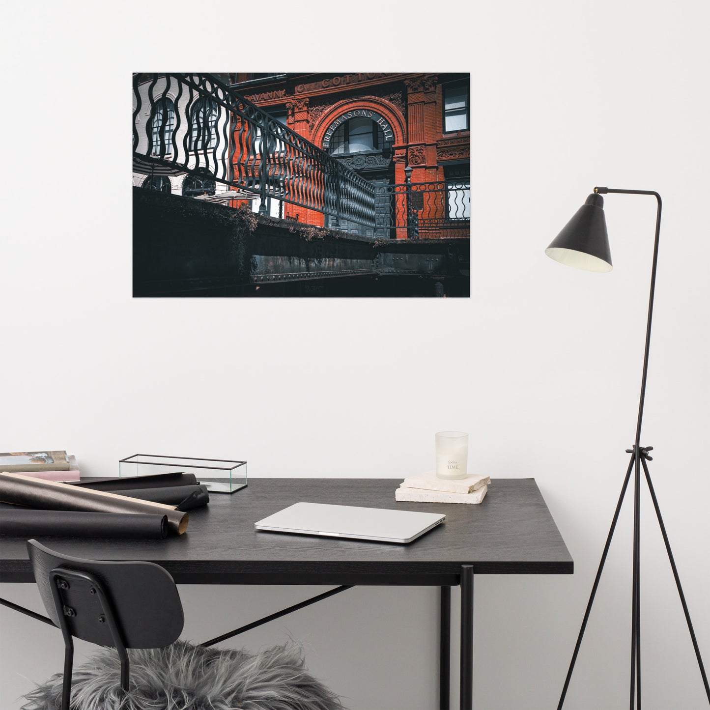 Savannah Cotton Exchange Freemasons' Hall Architectural Photo Loose Wall Art Print