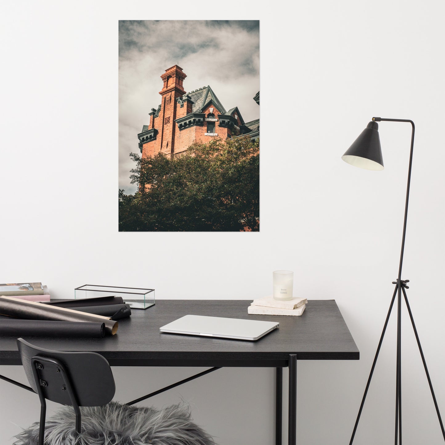 Tiedeman House Savannah Ga Architectural Photo Loose Wall Art Print