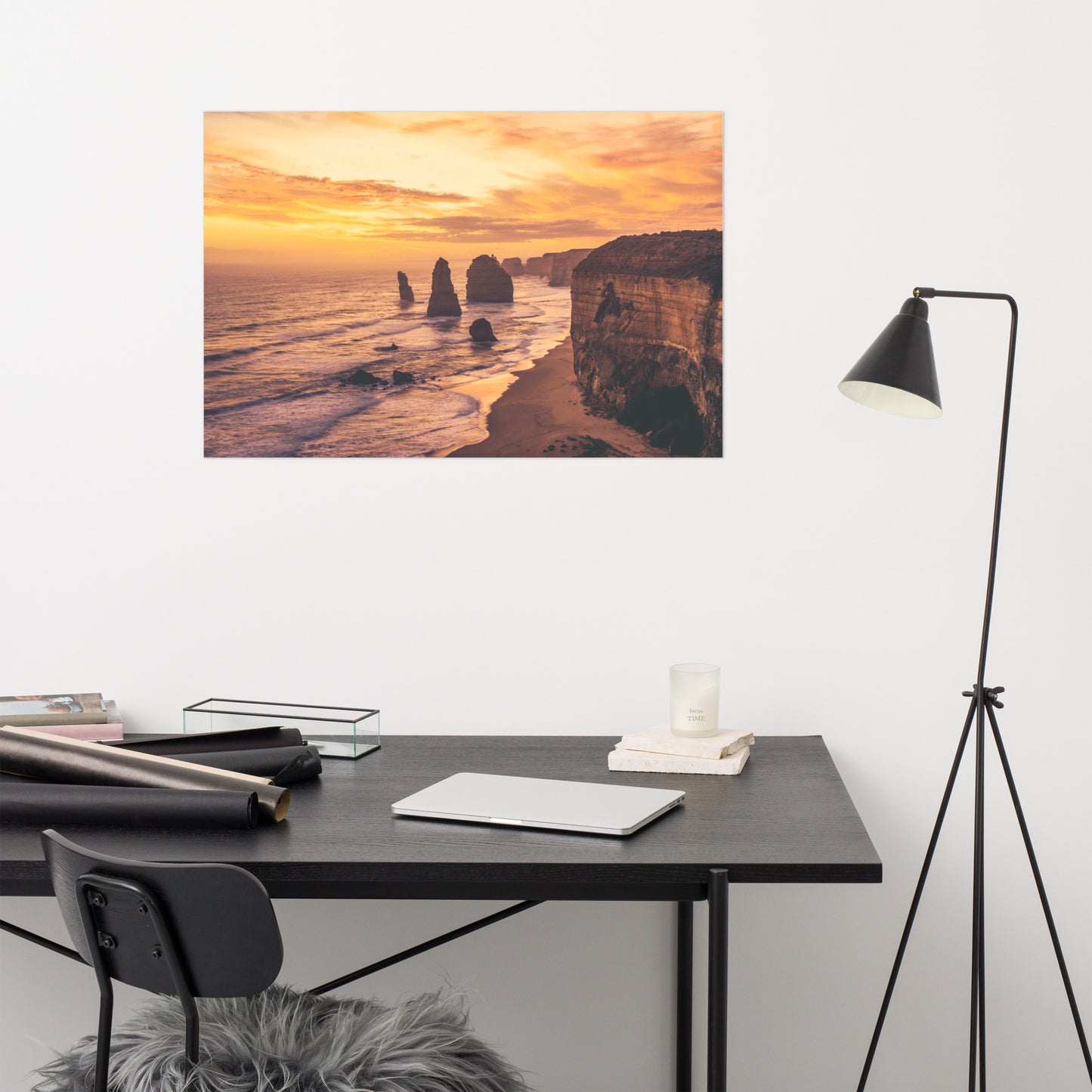 Twelve Apostles at Sunset Victoria Australia Daydream Effect Landscape Photo Loose Wall Art Prints