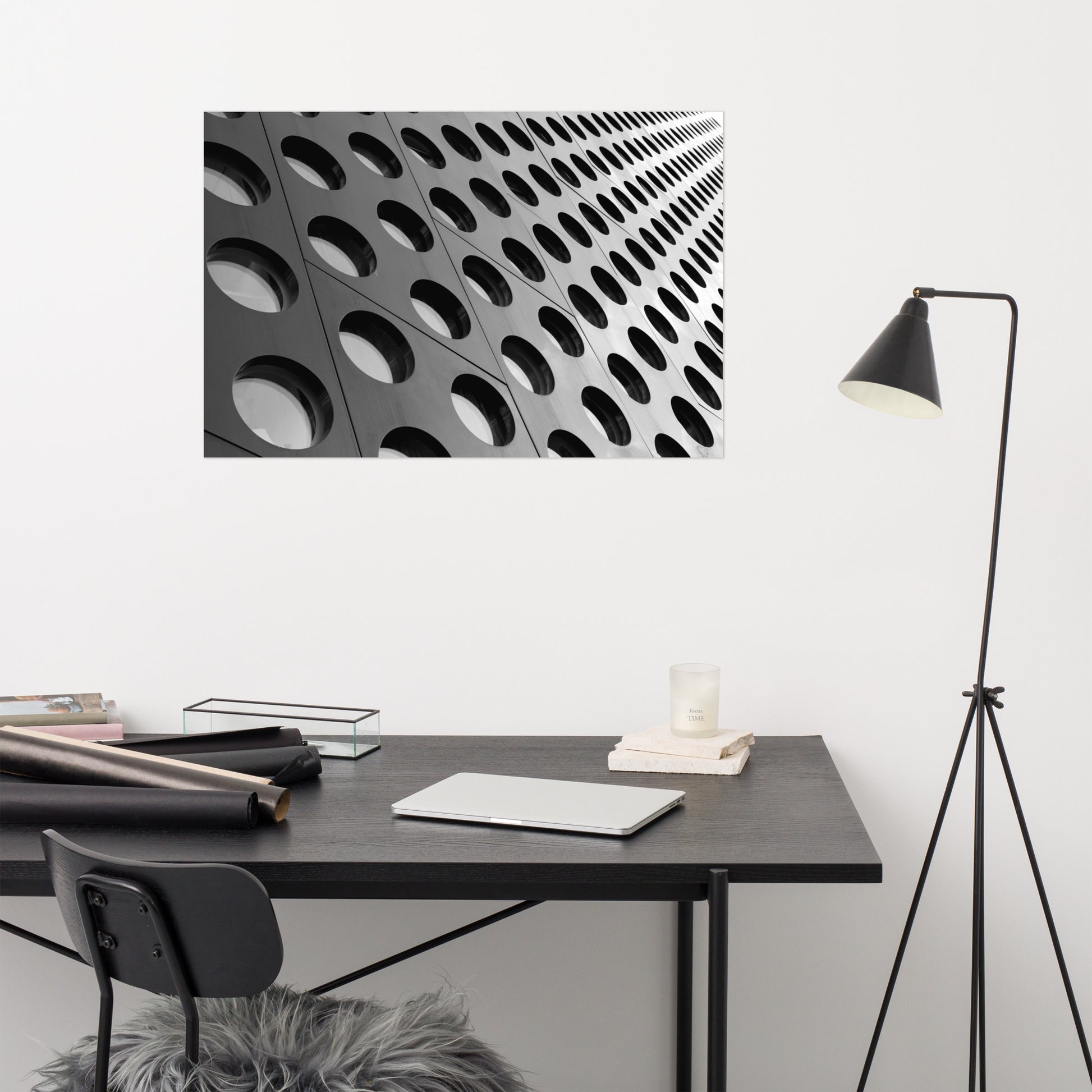 Architectural Art Prints: Binary Rhythm Loose / Unframed Photograph Frameless