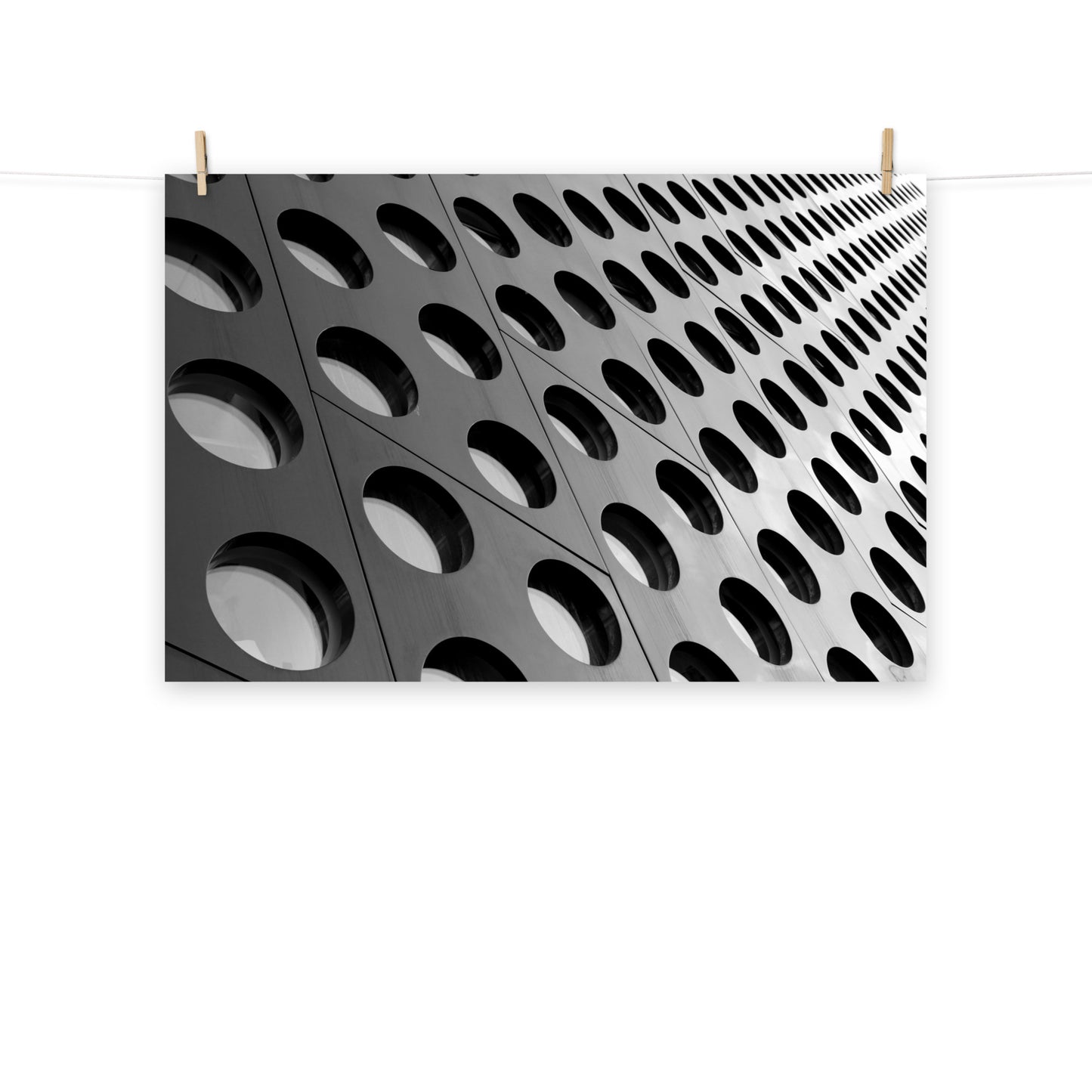 Architectural Art Prints: Binary Rhythm Loose / Unframed Photograph Frameless