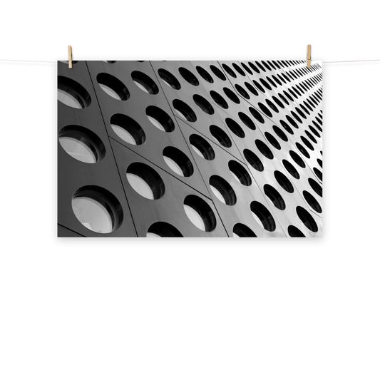 Architectural Art Prints: Binary Rhythm Loose / Unframed Photograph Frameless