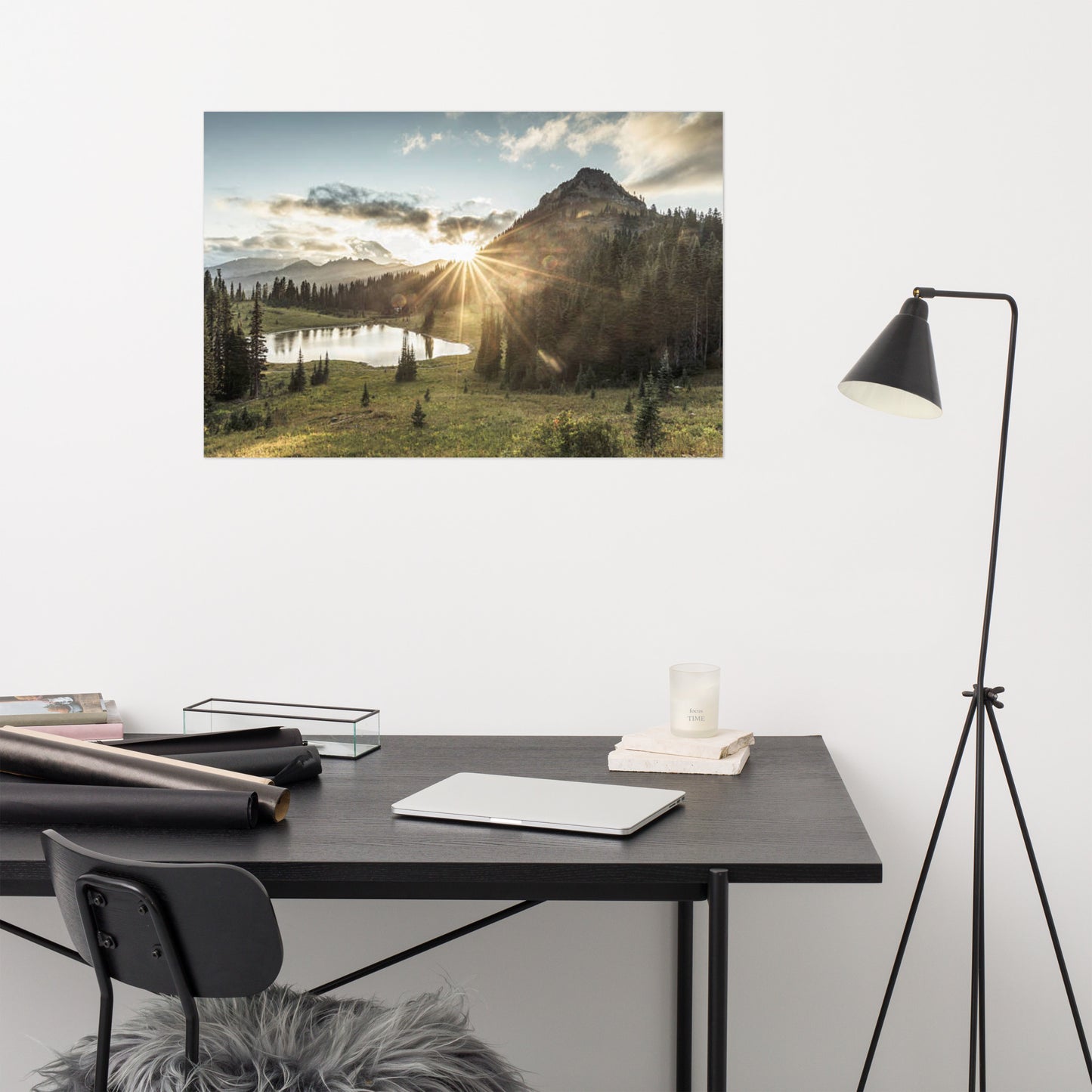 At Peace Rustic Landscape Photograph Loose / Unframed Wall Art Print