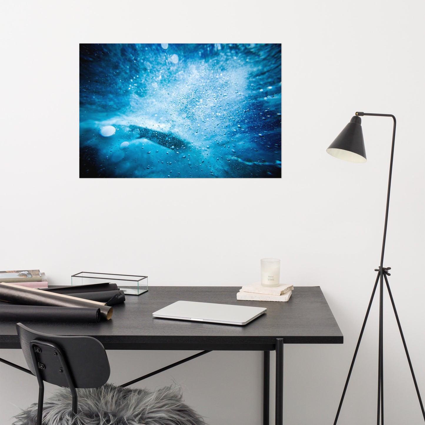 Moment of Zen Coastal Lifestyle Nature Photograph Loose Wall Art Print