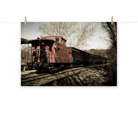 Aged Steam Train Abstract Photograph Loose / Unframed Wall Art Prints