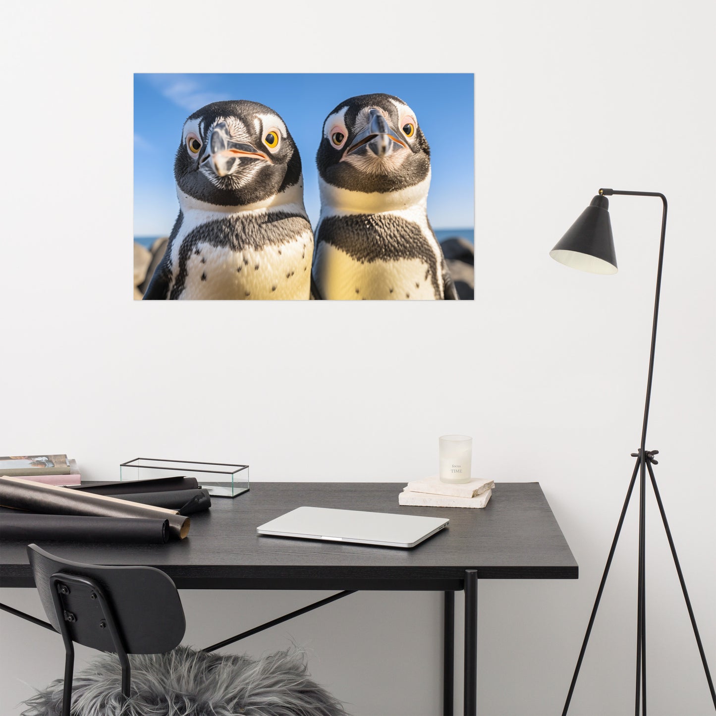 Best Buds Photorealism Painting - Digital Artwork Loose Art Print