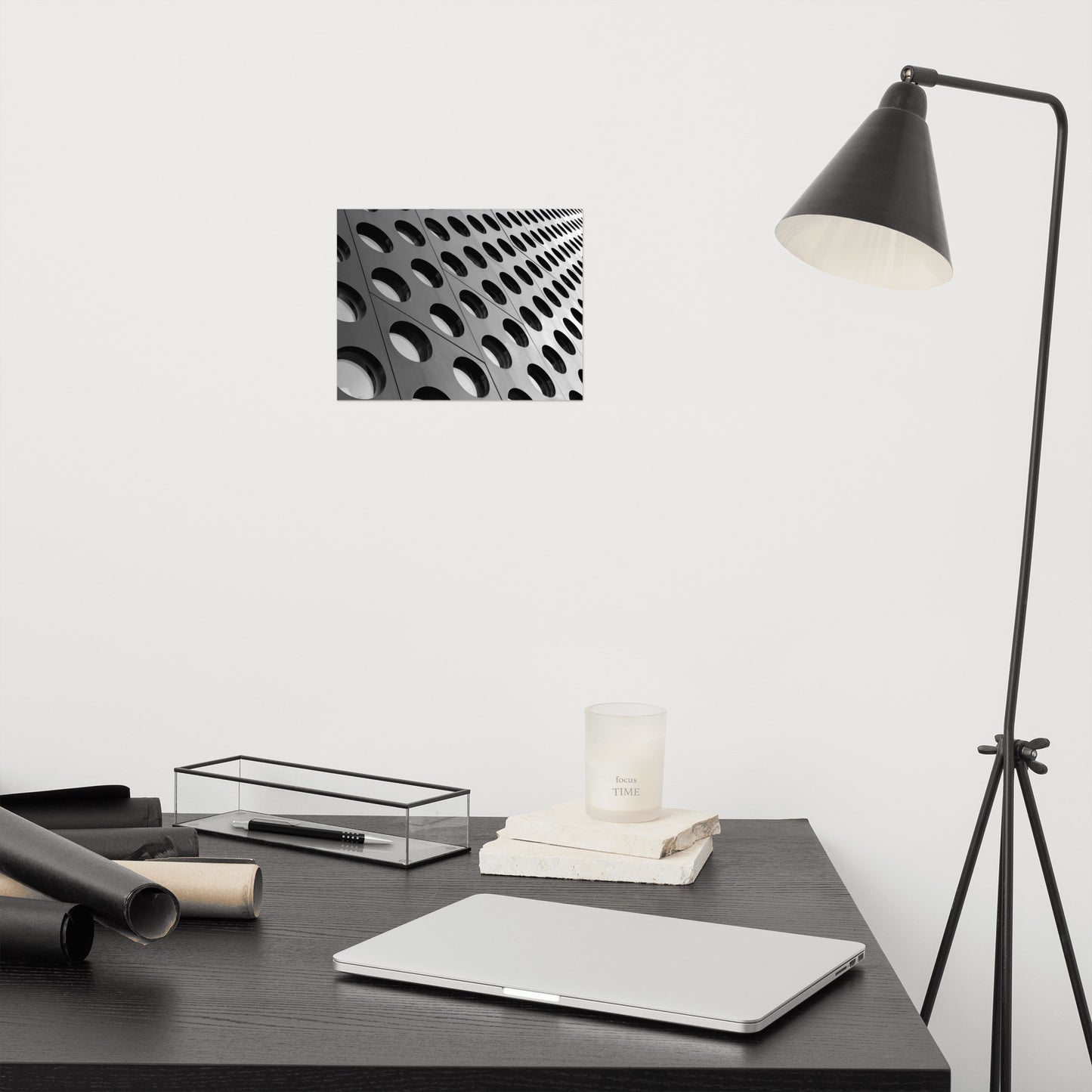 Architectural Art Prints: Binary Rhythm Loose / Unframed Photograph Frameless