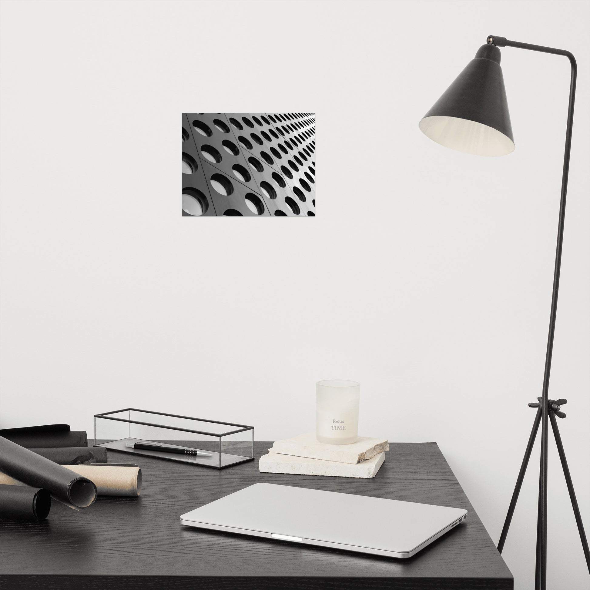 Architectural Art Prints: Binary Rhythm Loose / Unframed Photograph Frameless