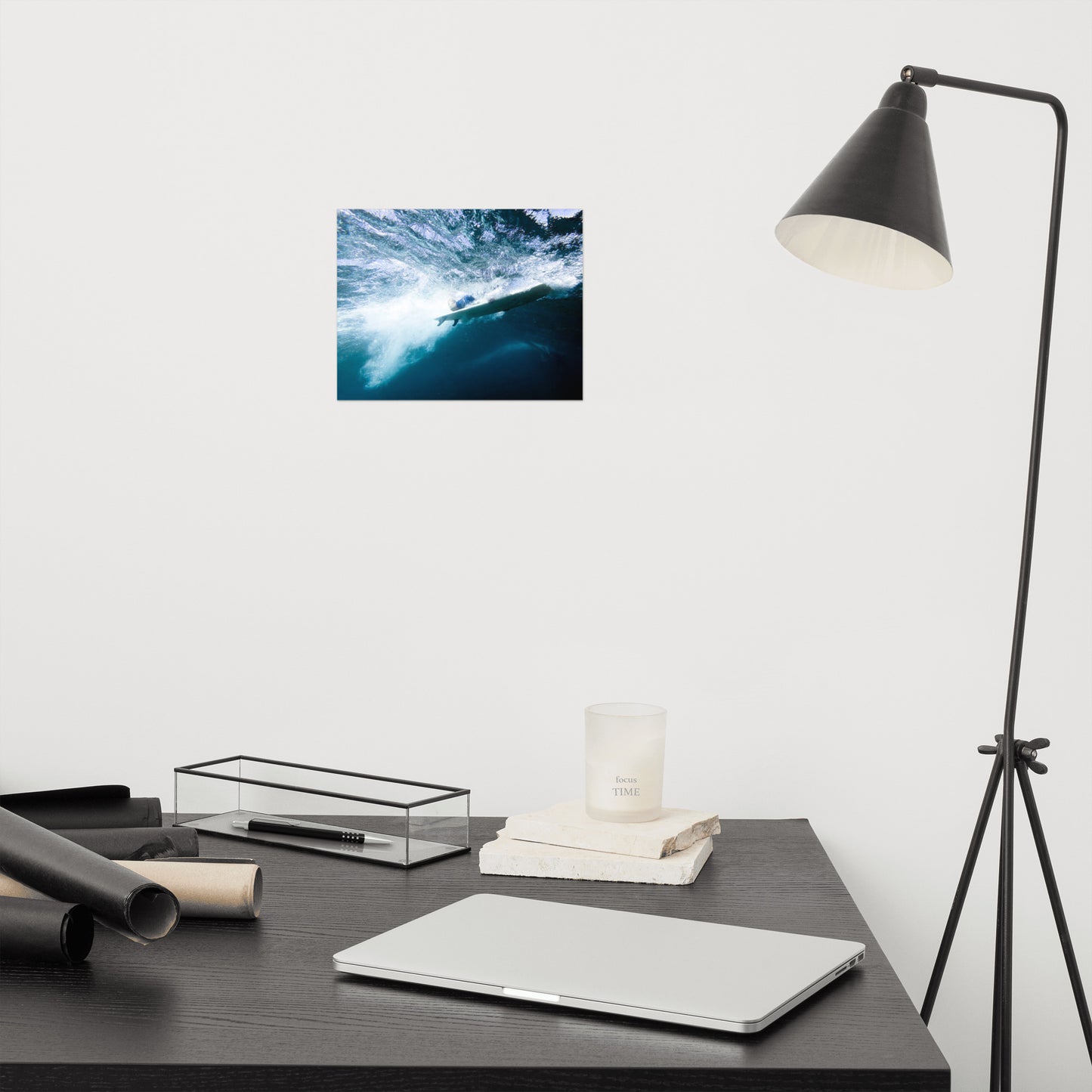 Power and Grace Coastal Lifestyle Abstract Nature Photograph Loose Wall Art Print